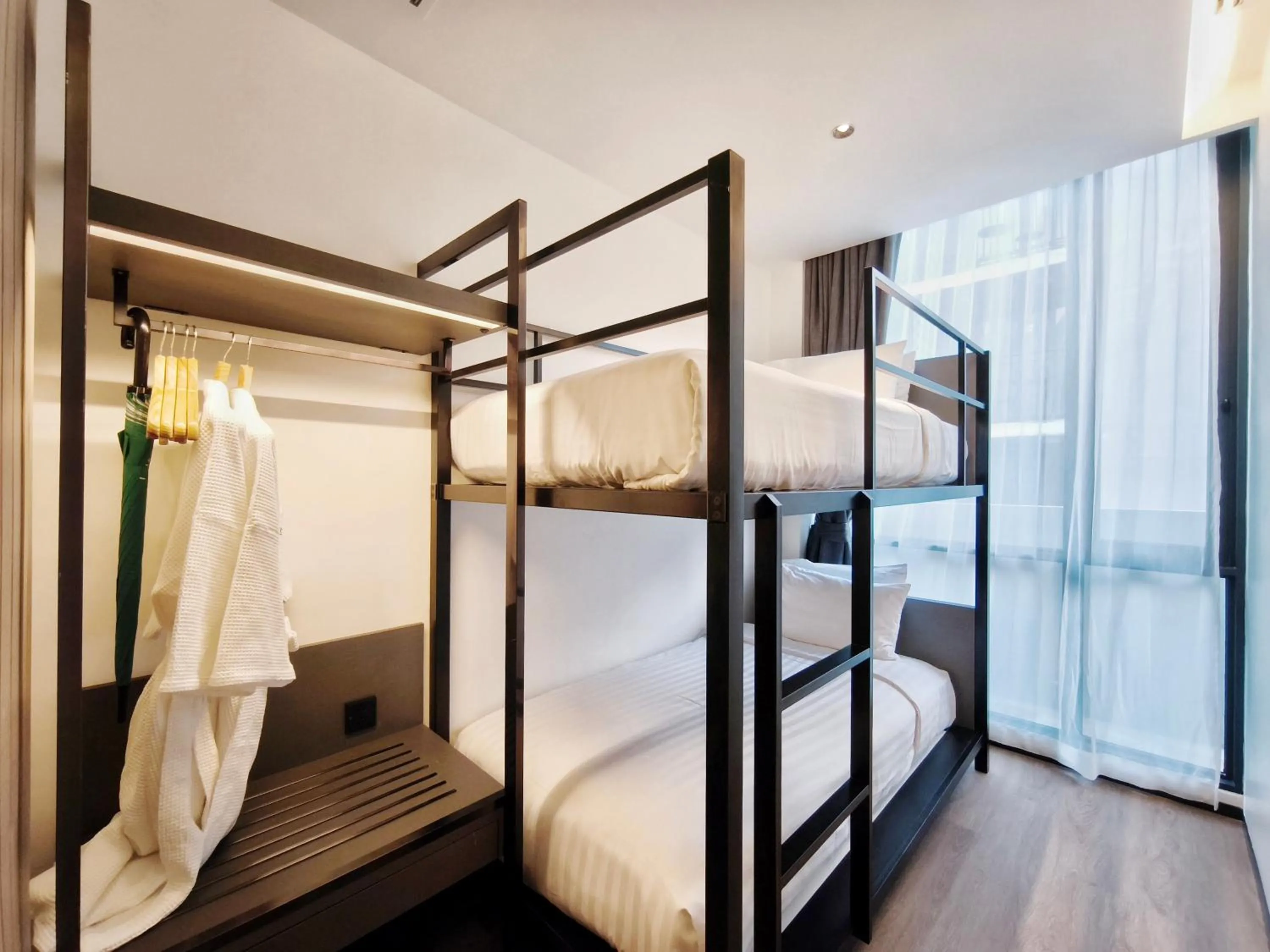 bunk bed, Bed in Citichic Sukhumvit 13 by Compass Hospitality - Newly Renovated