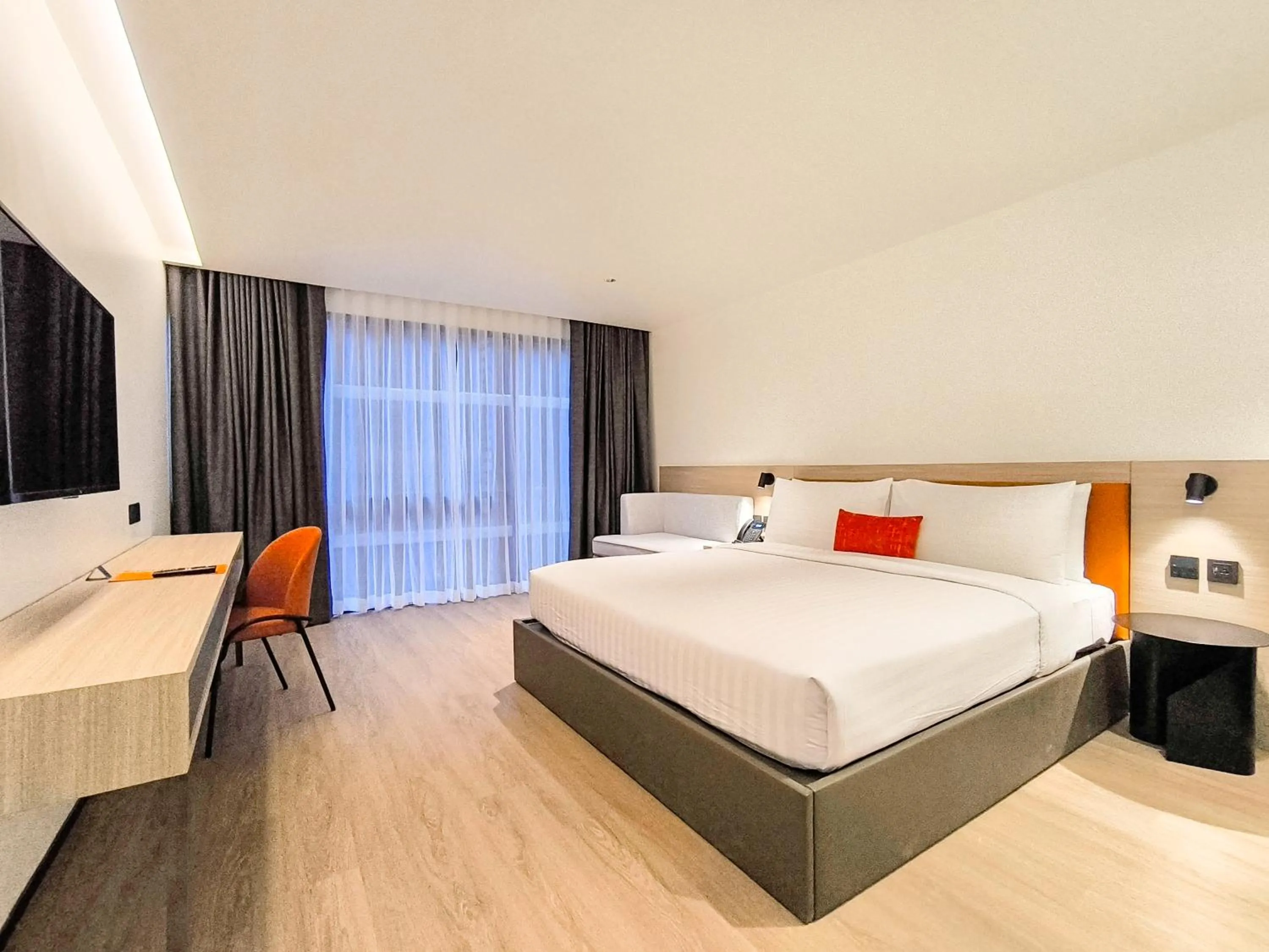 Bedroom, Bed in Citichic Sukhumvit 13 by Compass Hospitality - Newly Renovated