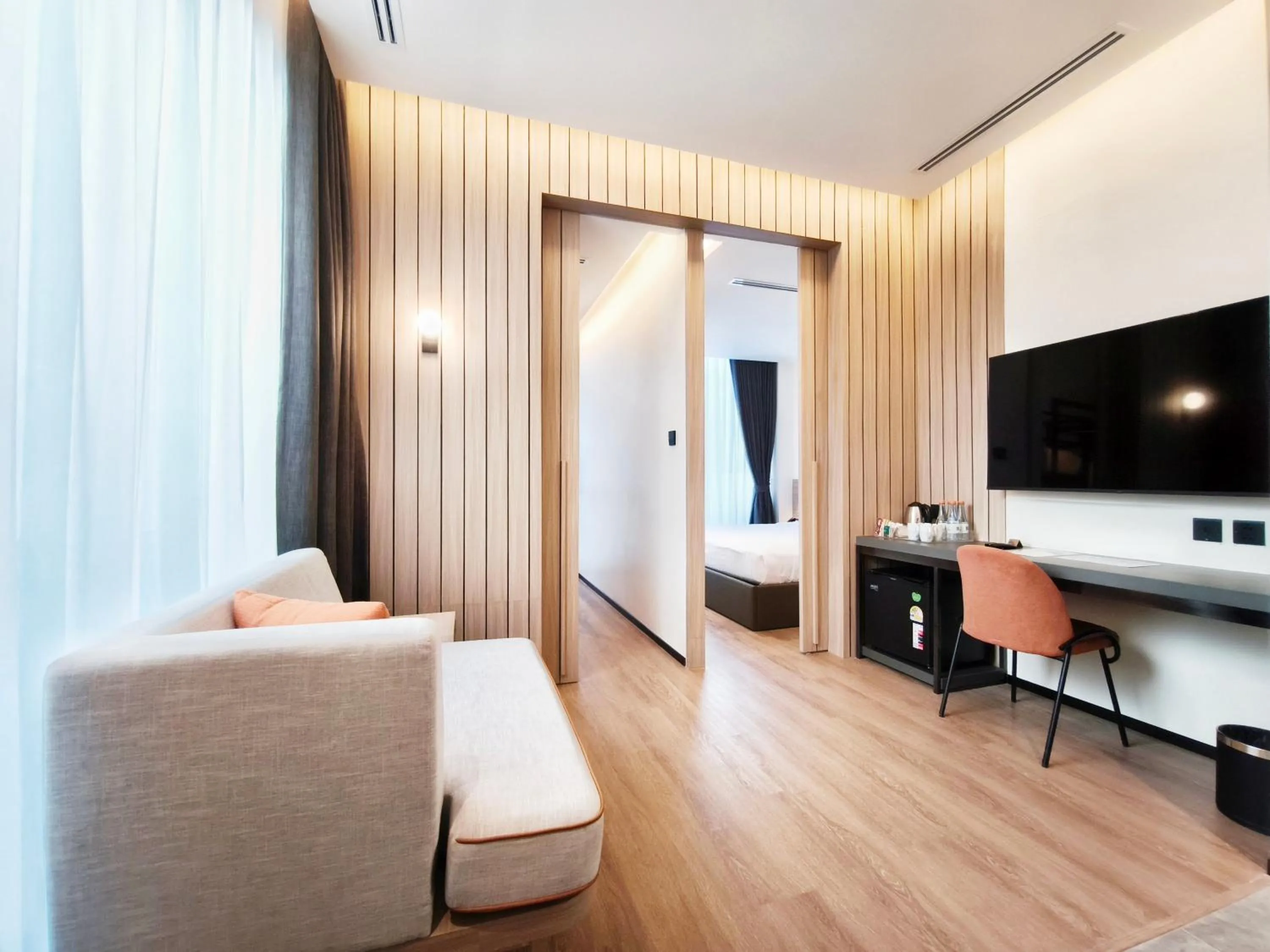 TV and multimedia in Citichic Sukhumvit 13 by Compass Hospitality - Newly Renovated