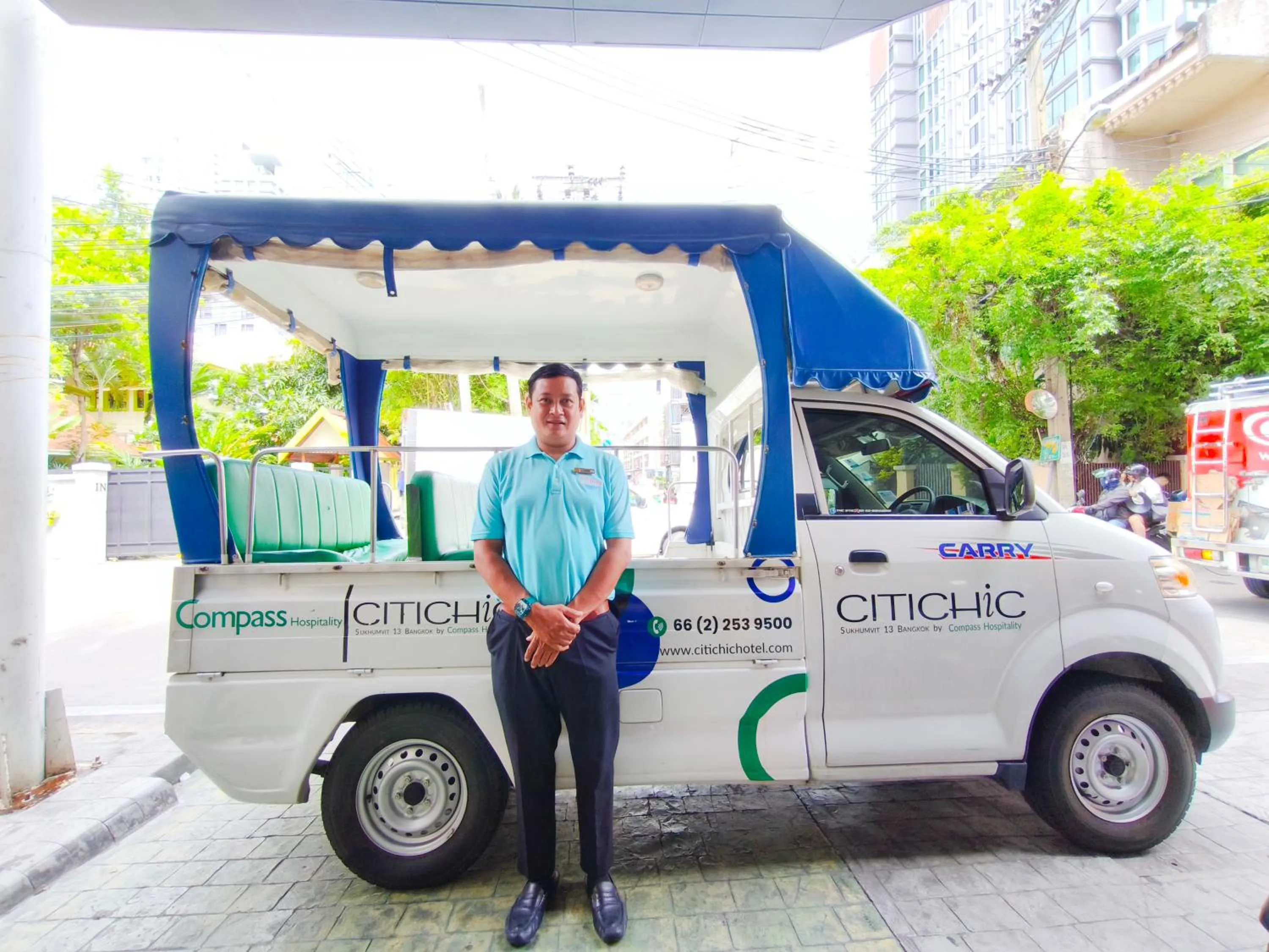 shuttle in Citichic Sukhumvit 13 by Compass Hospitality - Newly Renovated