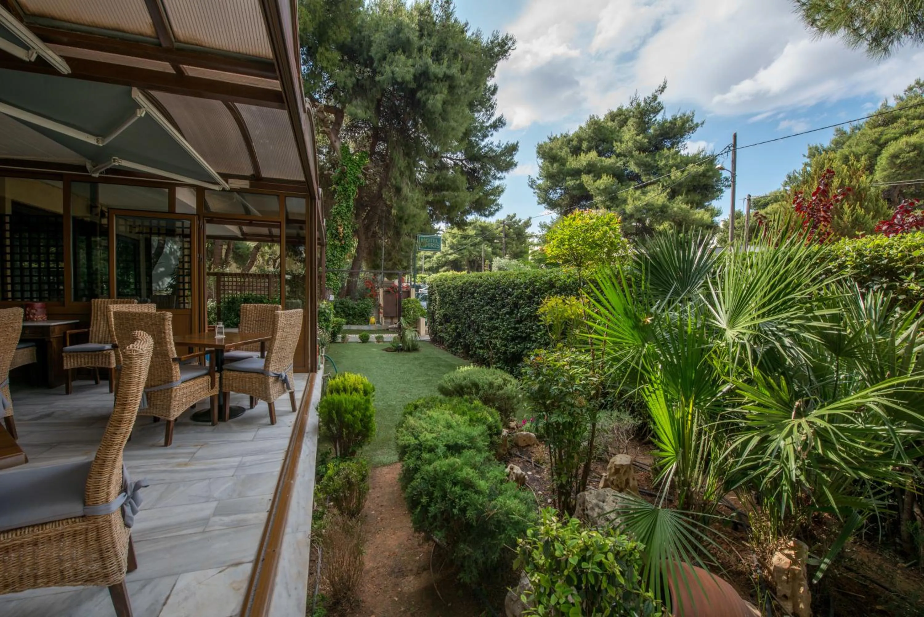 Balcony/Terrace in Hotel Chris
