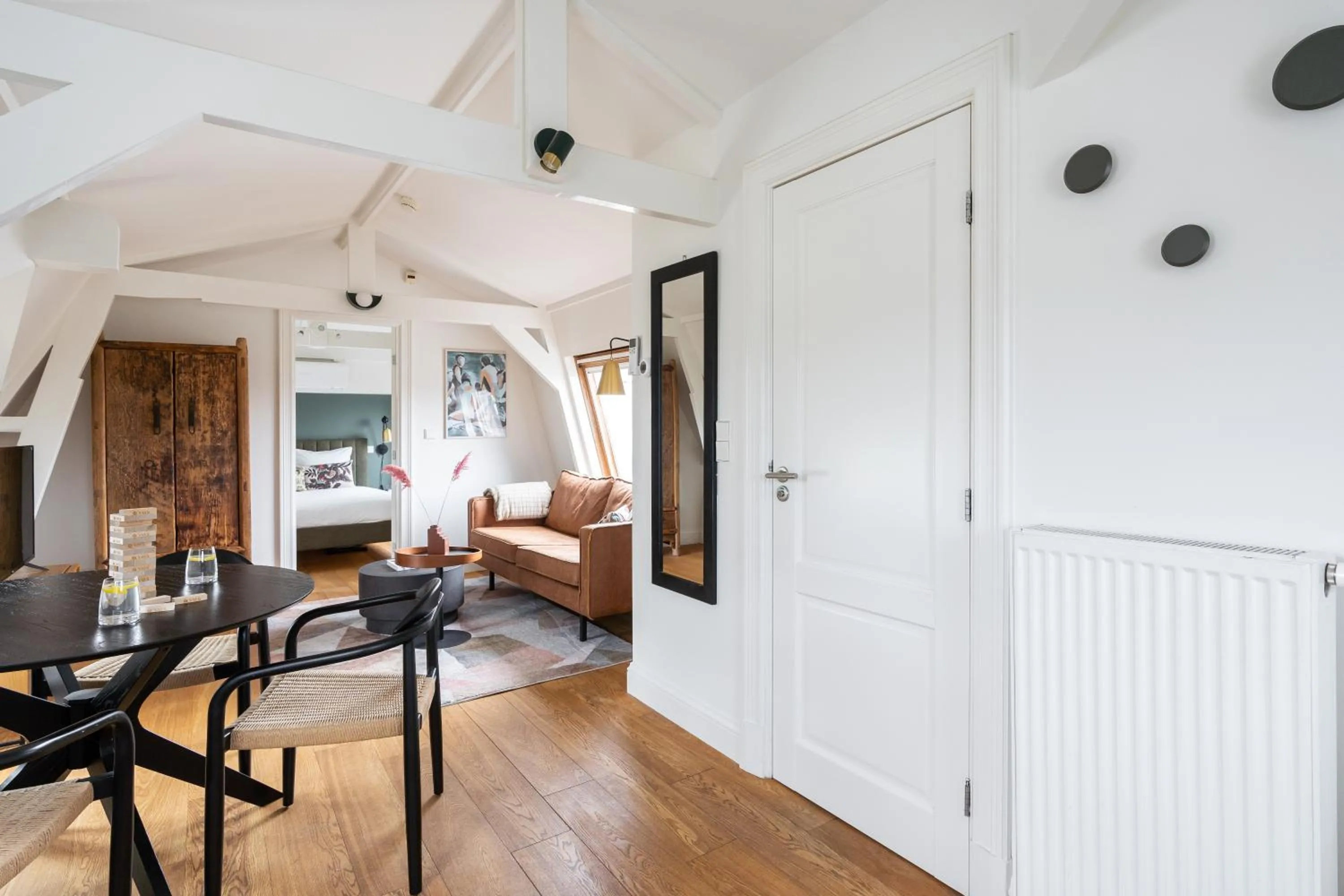 Seating area in Numa Amsterdam Helmers