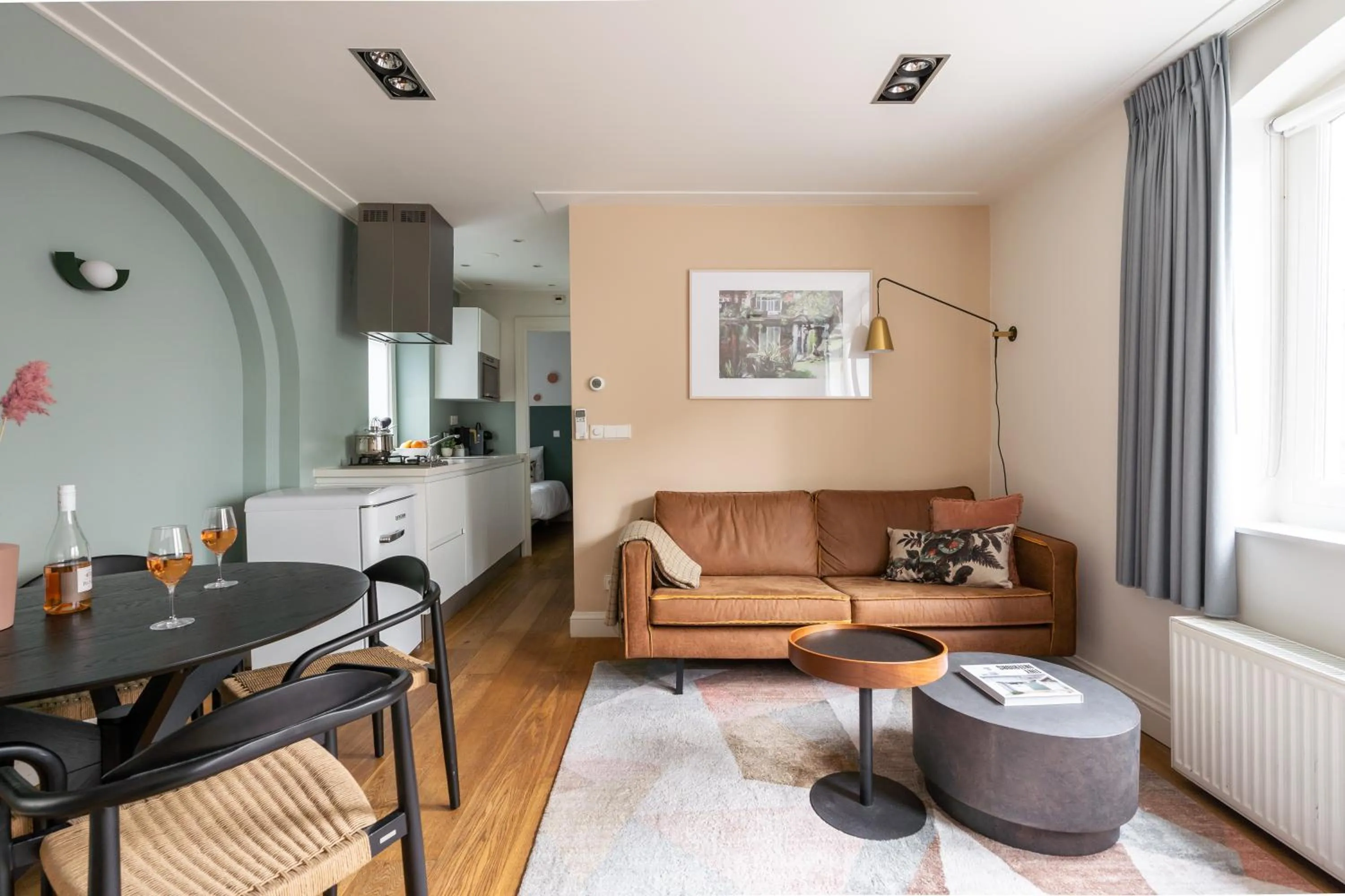 Living room in Numa Amsterdam Helmers