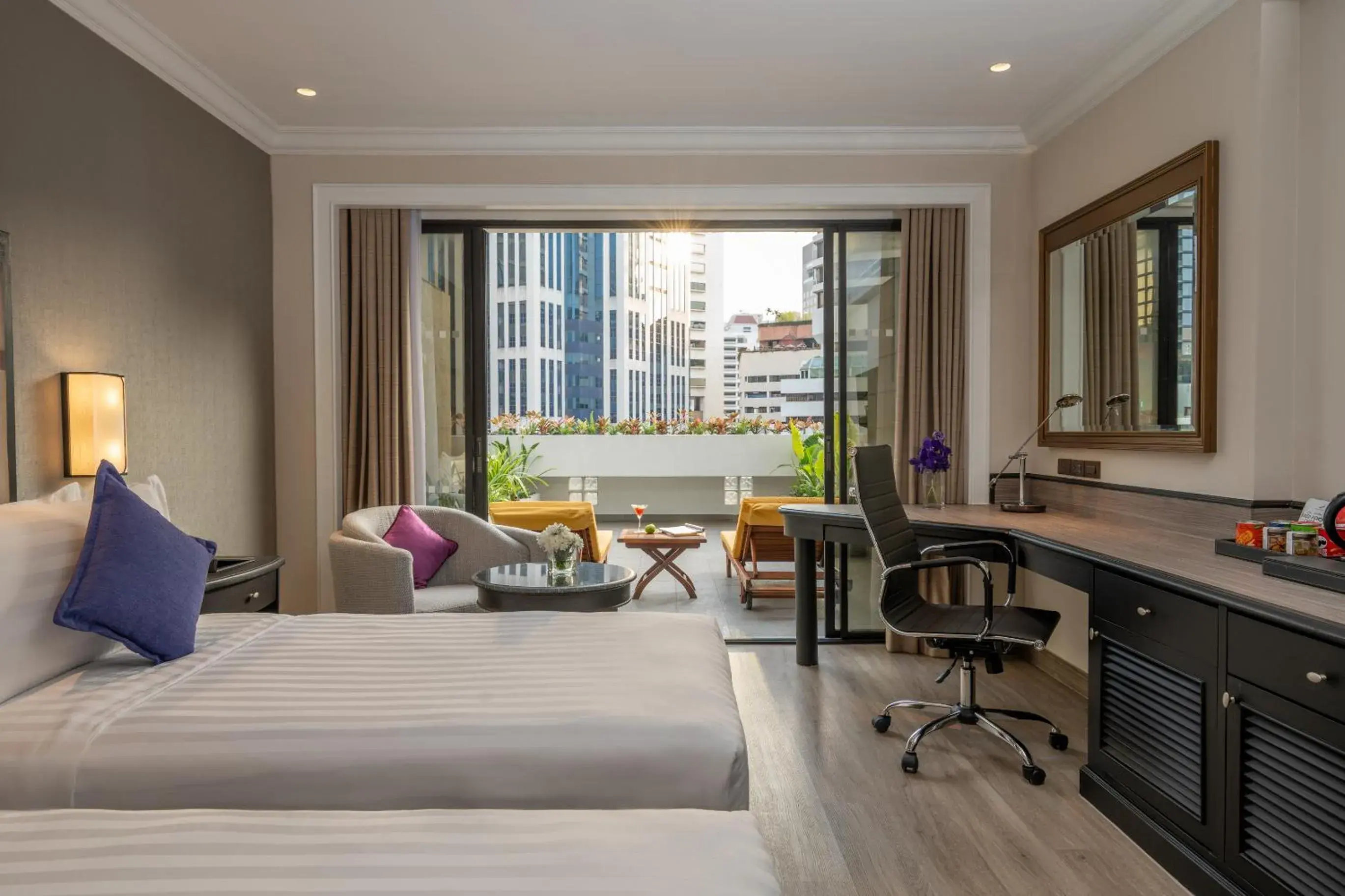 City Terrace Twin Room in NH Bangkok Sukhumvit Boulevard City Terrace Twin Room in NH Bangkok Sukhumvit Boulevard