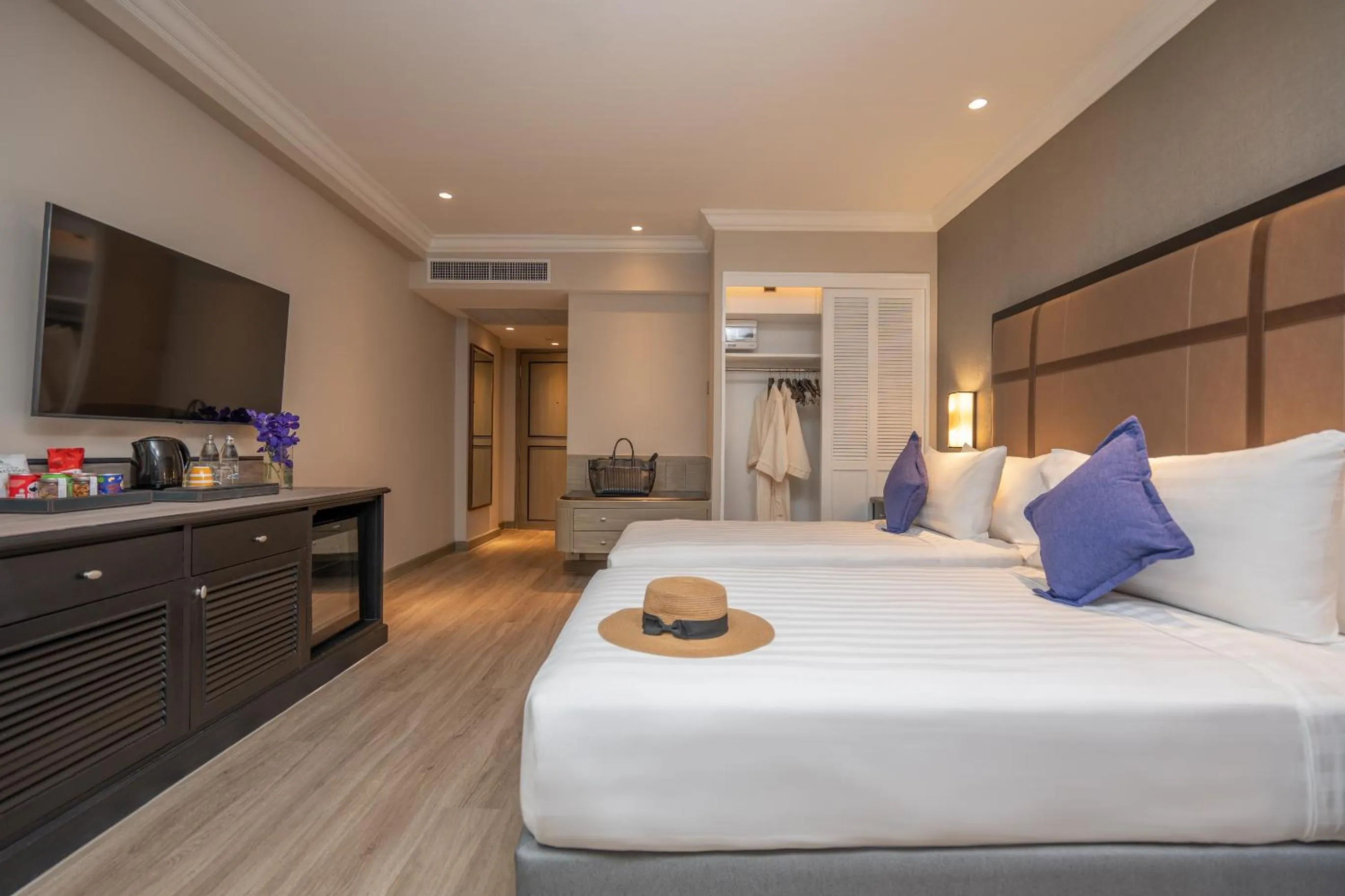 Bedroom, Bed in NH Bangkok Sukhumvit Boulevard