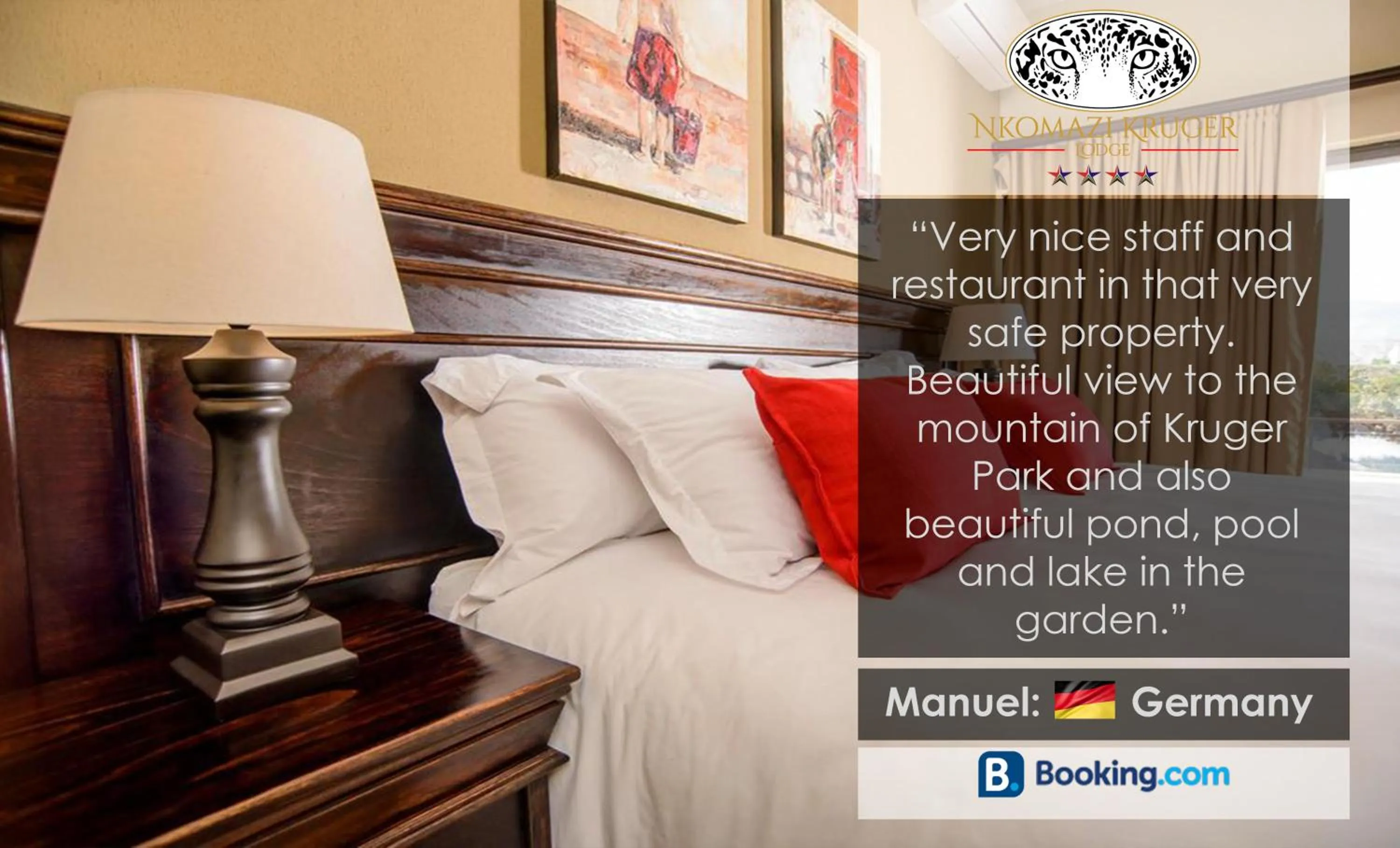 Bed in Nkomazi Kruger Lodge & Spa