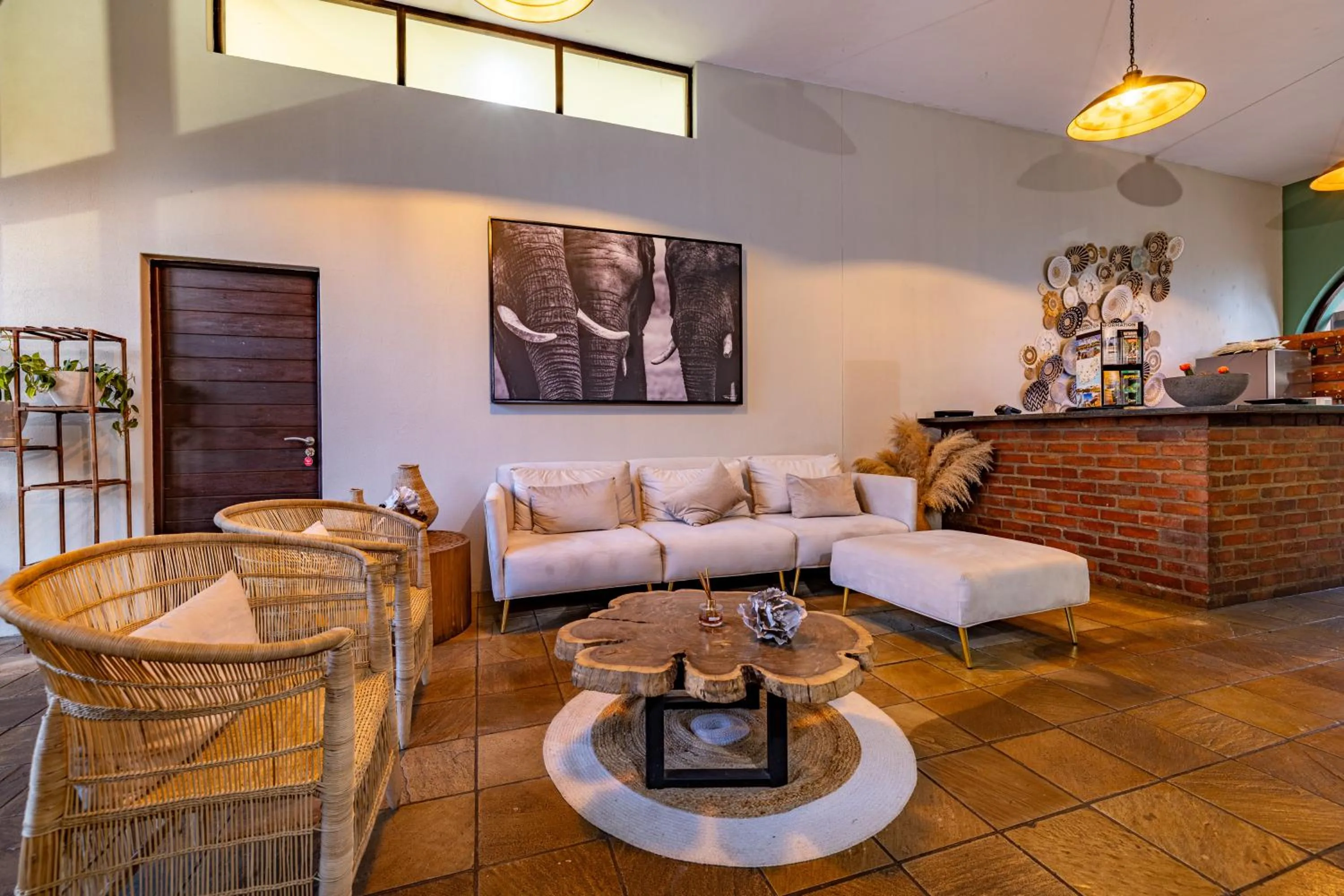 Lobby or reception in Nkomazi Kruger Lodge & Spa