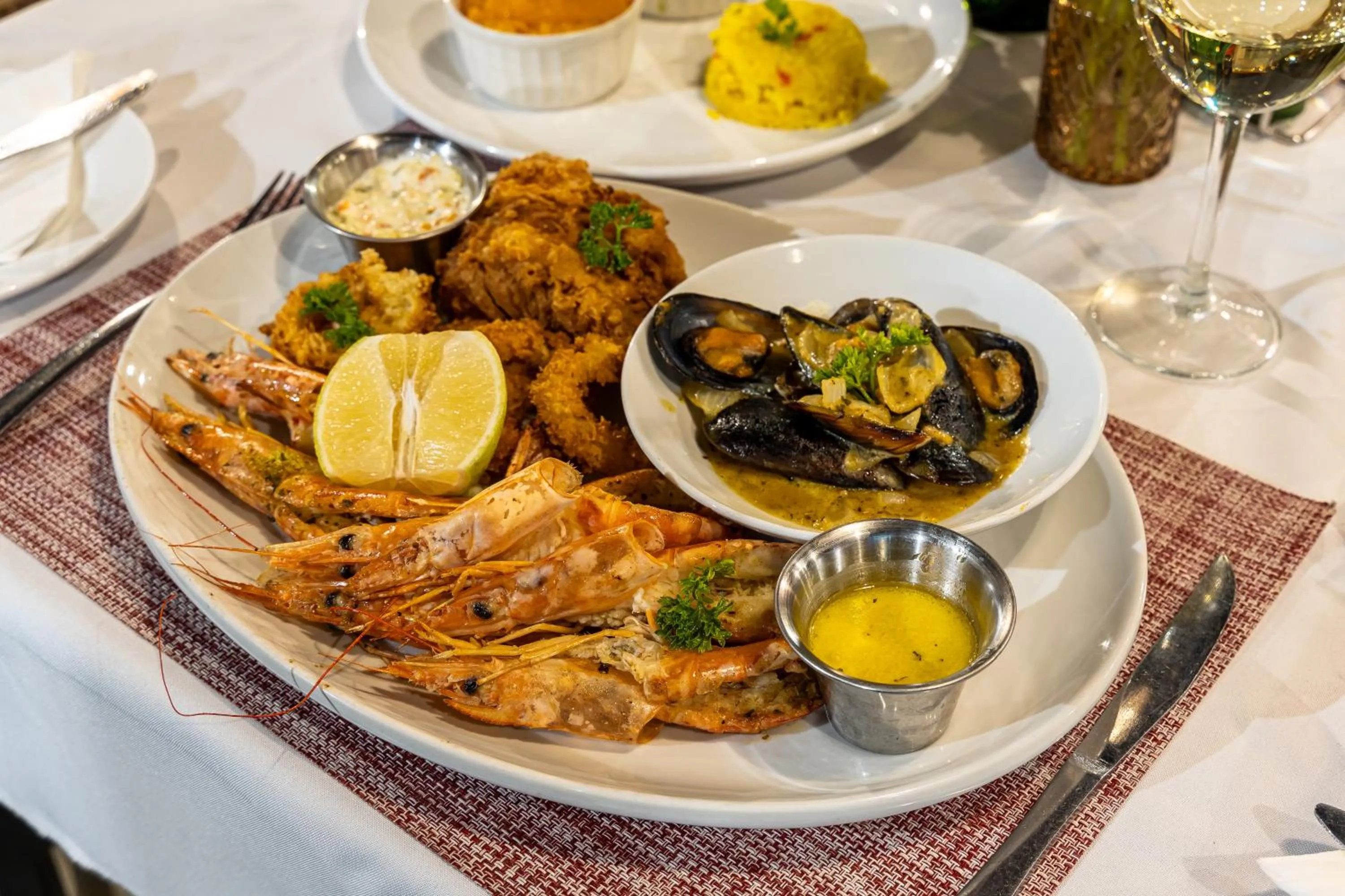 Restaurant/places to eat in Nkomazi Kruger Lodge & Spa