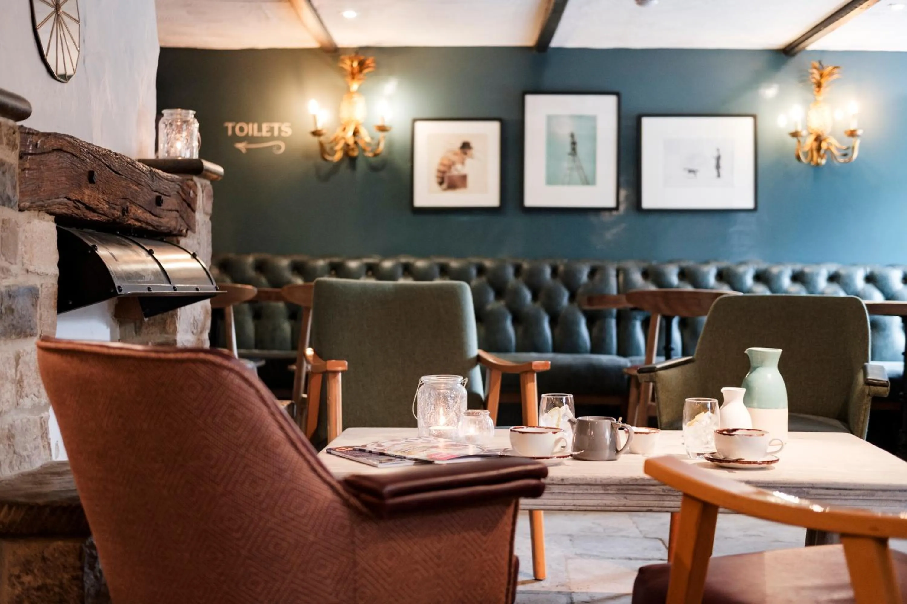 Lounge or bar in Castle Inn