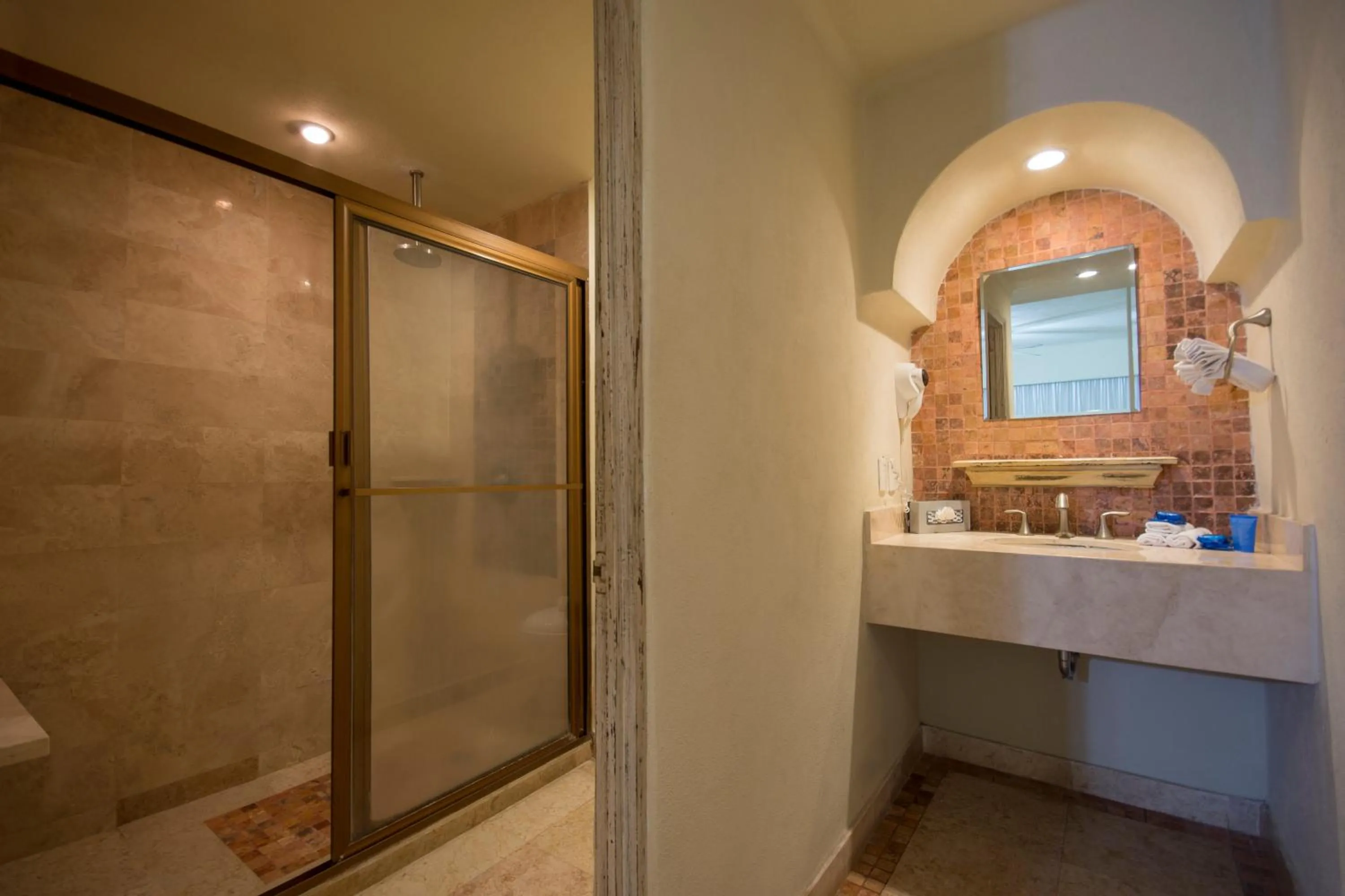 Bathroom in Blue Chairs Beachfront Resort Puerto Vallarta - Adults Only