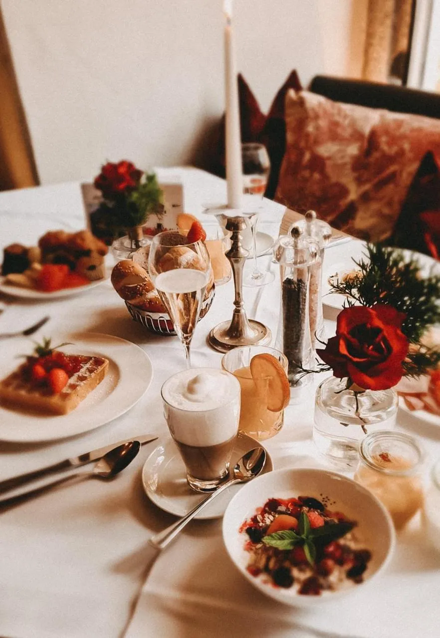Breakfast in Hotel Schloss Mittersill