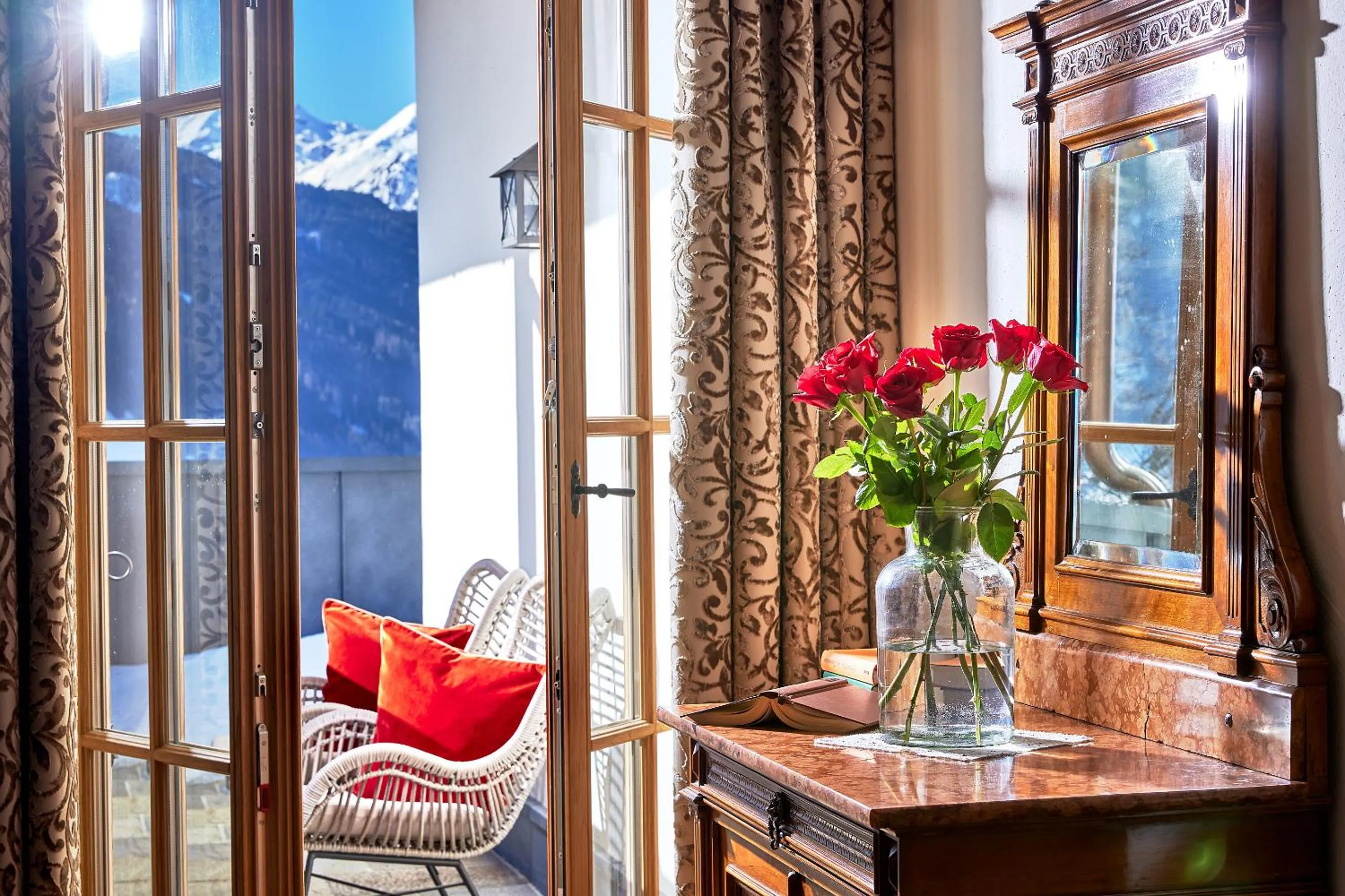 Living room in Hotel Schloss Mittersill