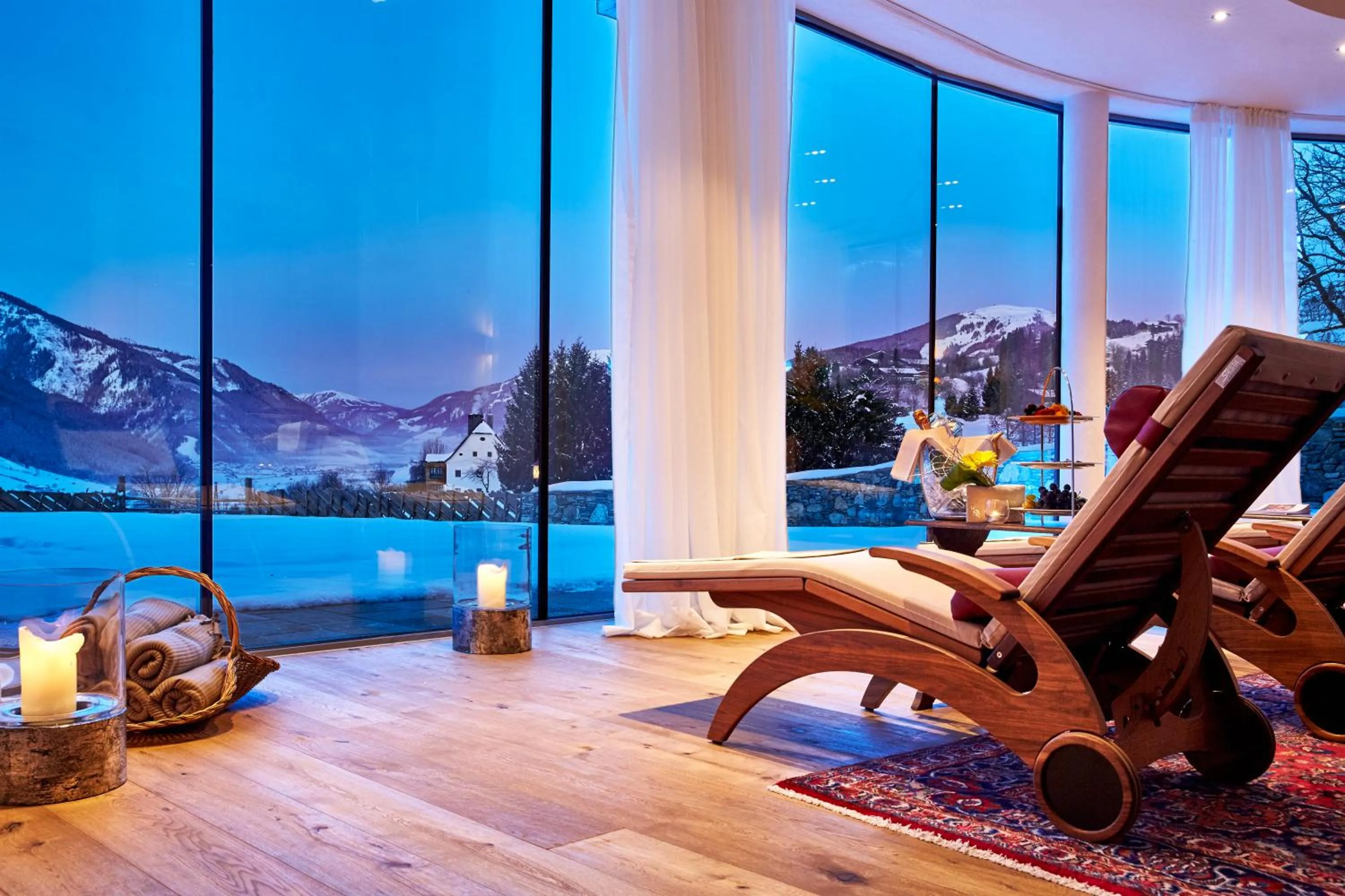 Spa and wellness centre/facilities in Hotel Schloss Mittersill