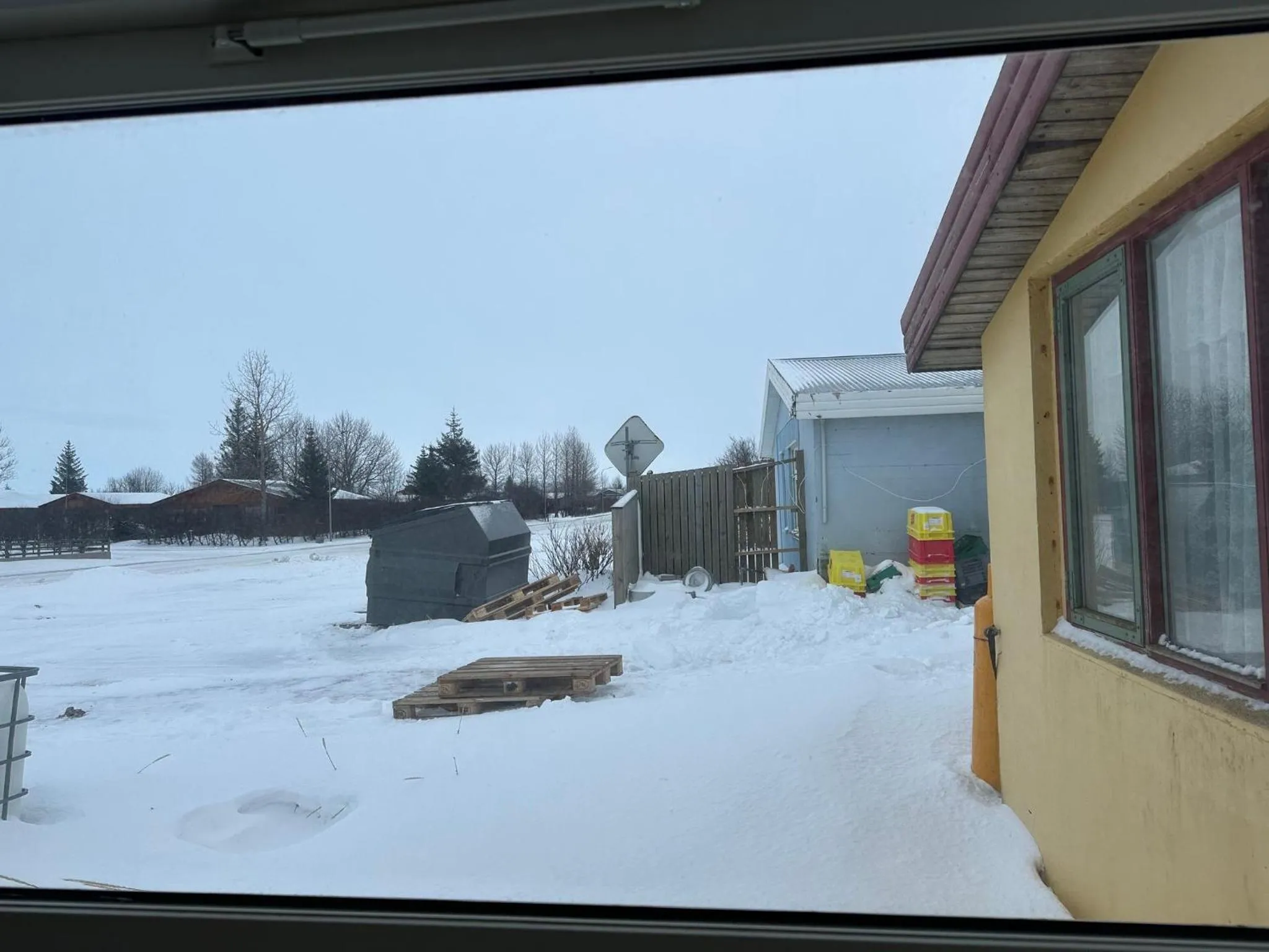 Decorative detail in Kanslarinn Hostel