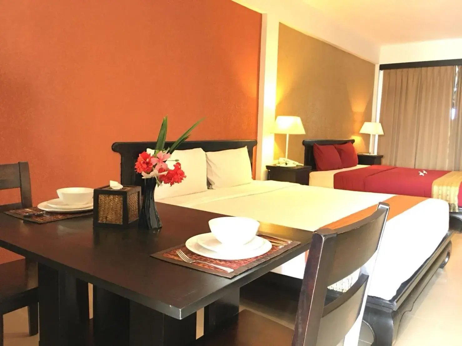 Deluxe King Room in Siam Piman Hotel Deluxe King Room in Siam Piman Hotel