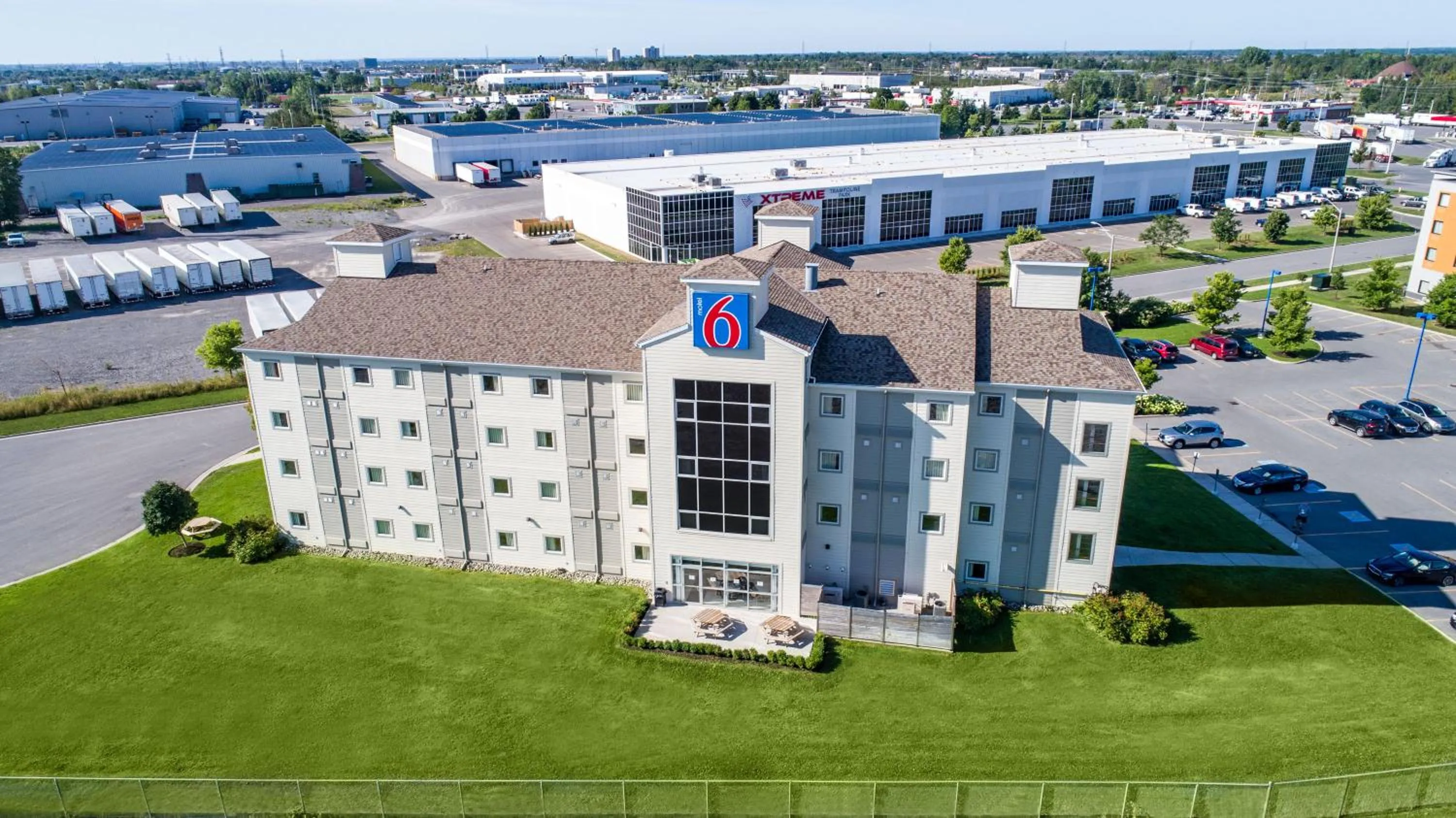Bird's eye view in Motel 6-Kingston, ON