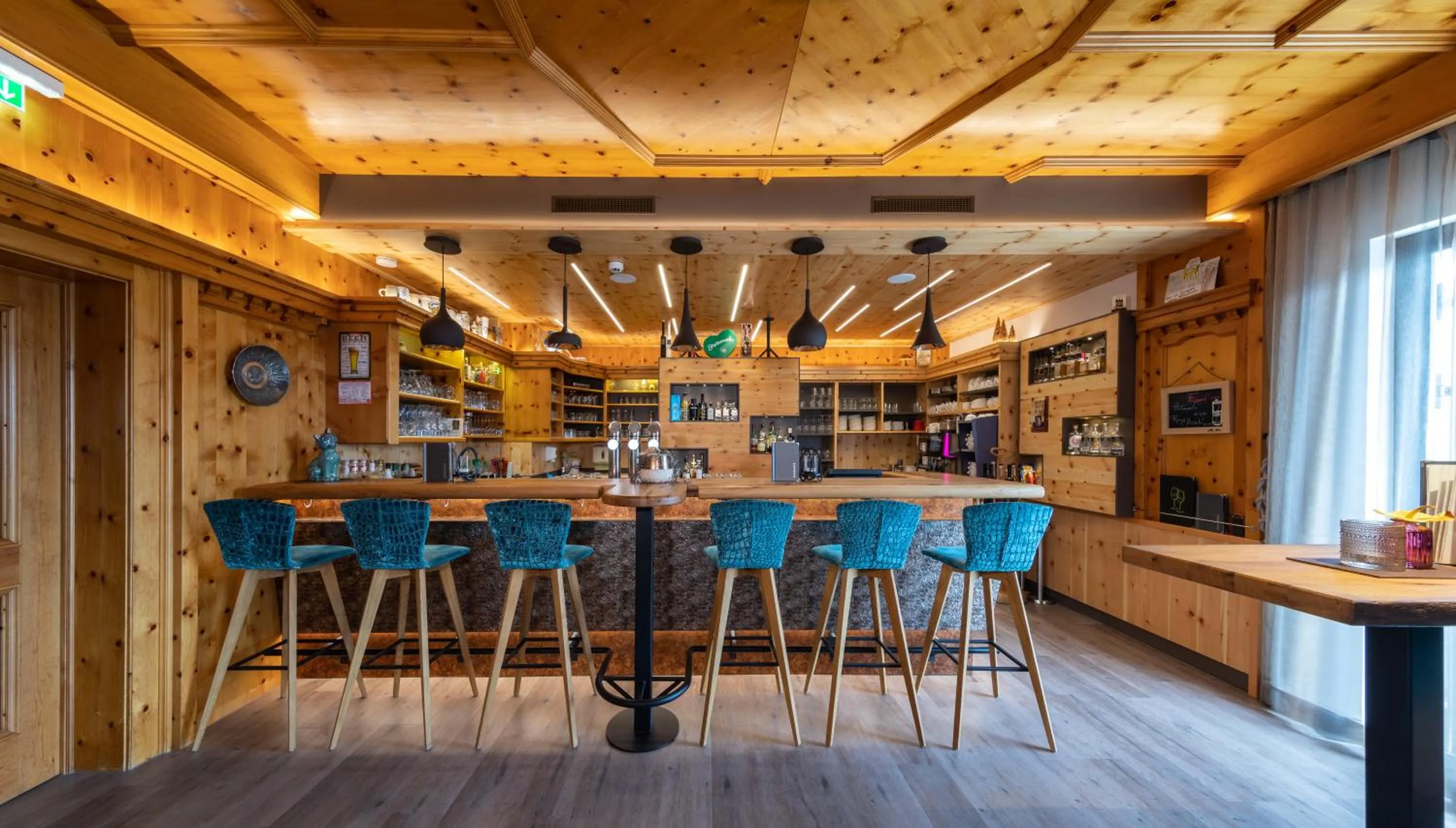 Lounge or bar in Hotel Waldfrieden