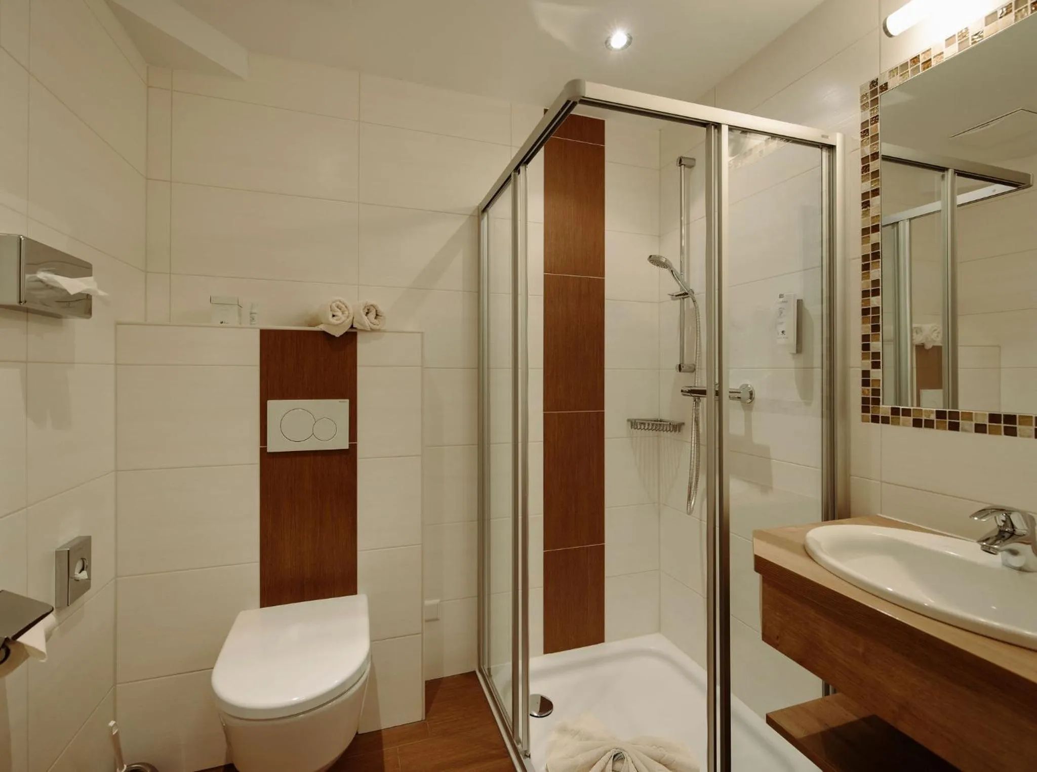 Bathroom in Hotel Waldfrieden