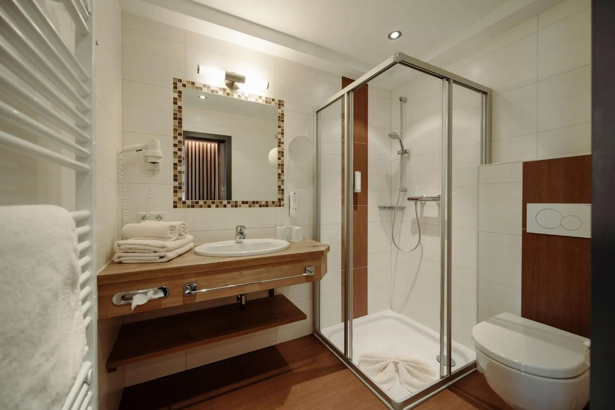 Bathroom in Hotel Waldfrieden