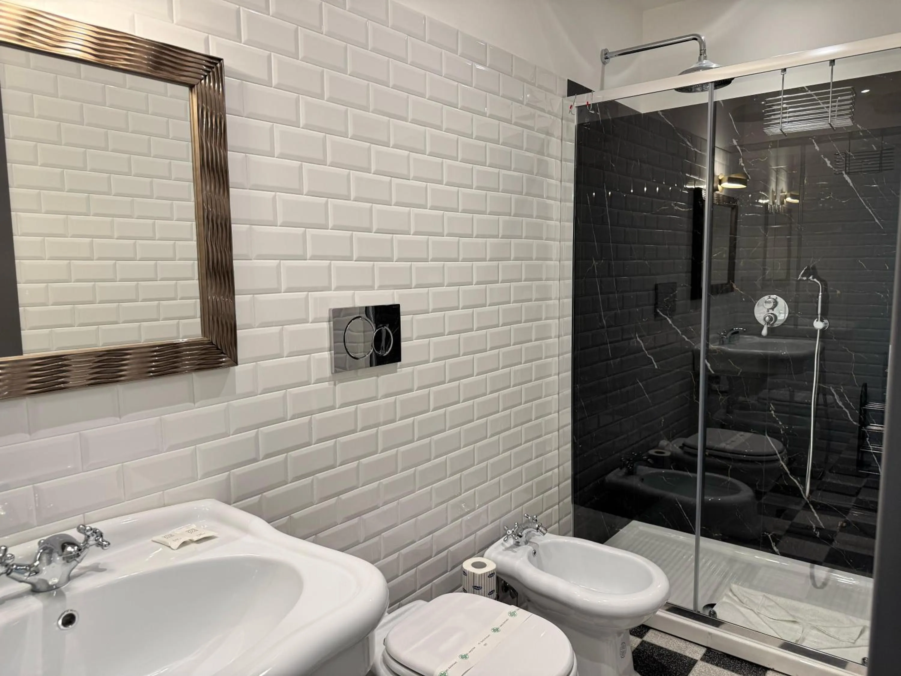 Shower in Santa Monica Townhouse