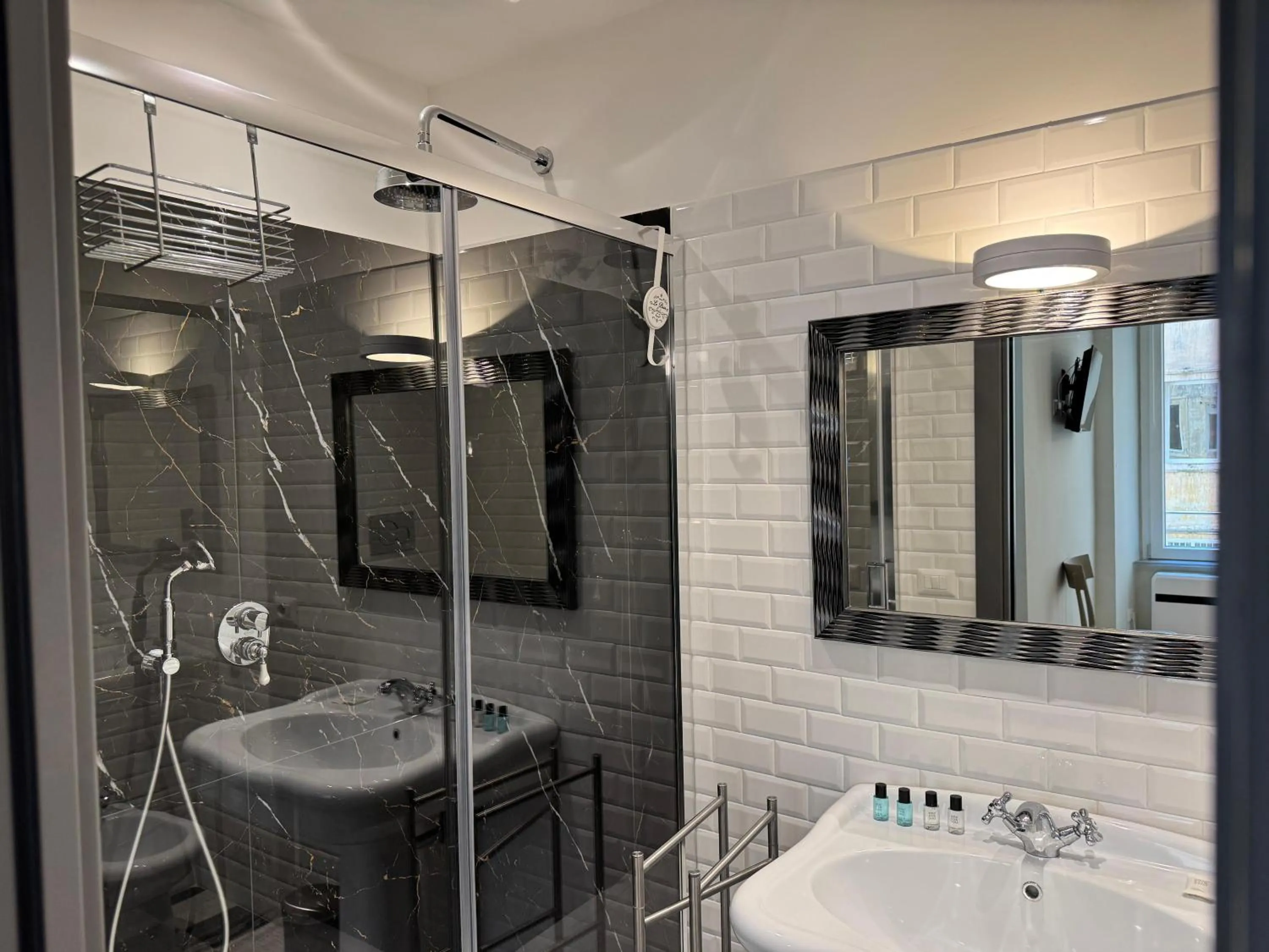 Shower in Santa Monica Townhouse