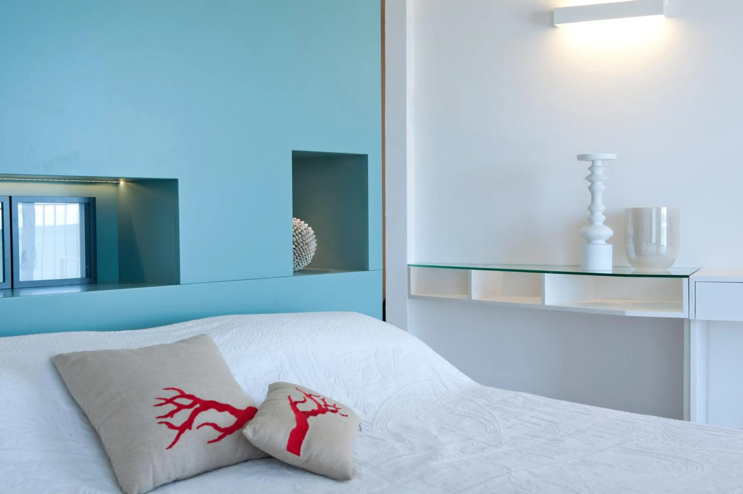 Decorative detail, Bed in Hotel Torremaura