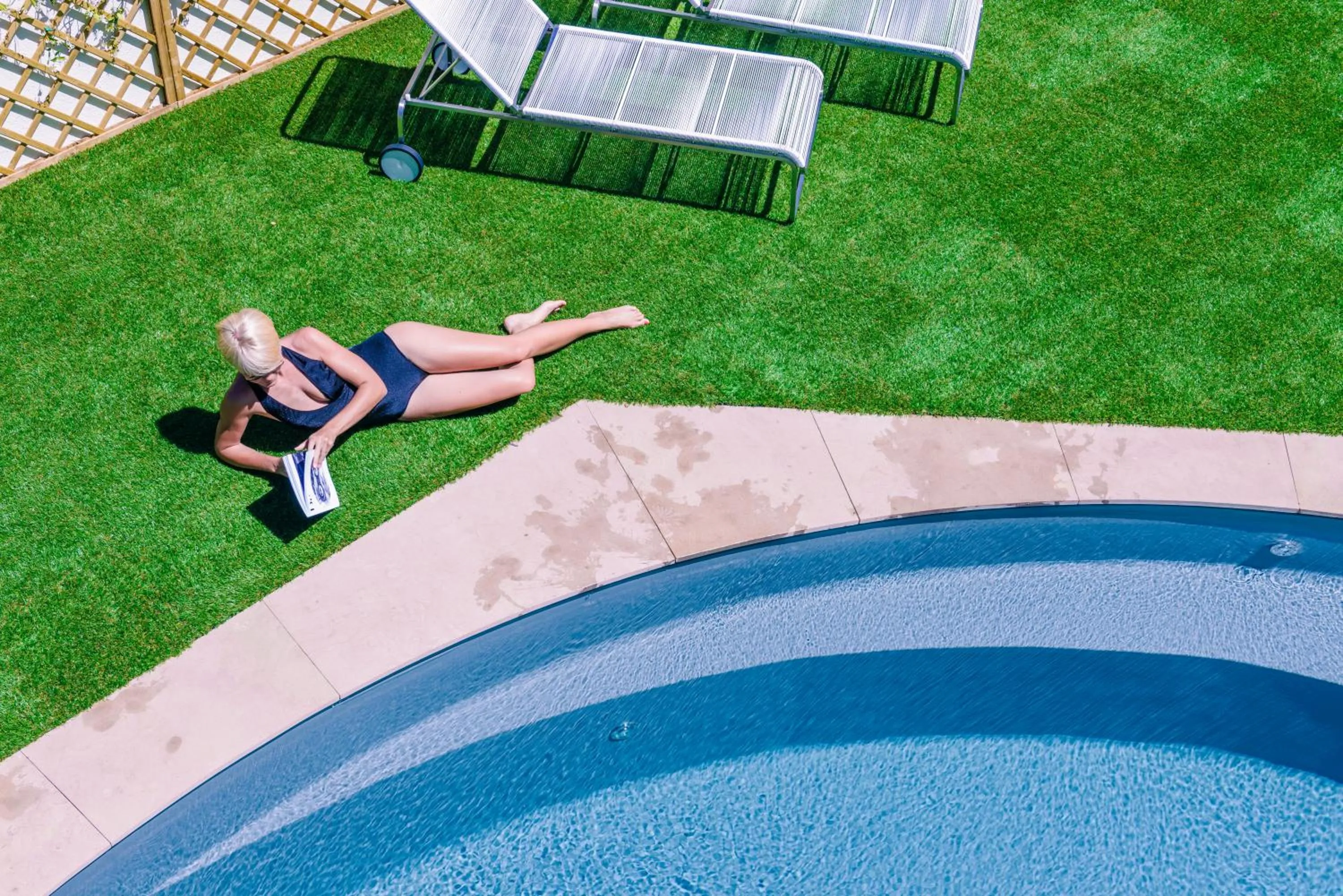 Swimming pool in Hotel Torremaura
