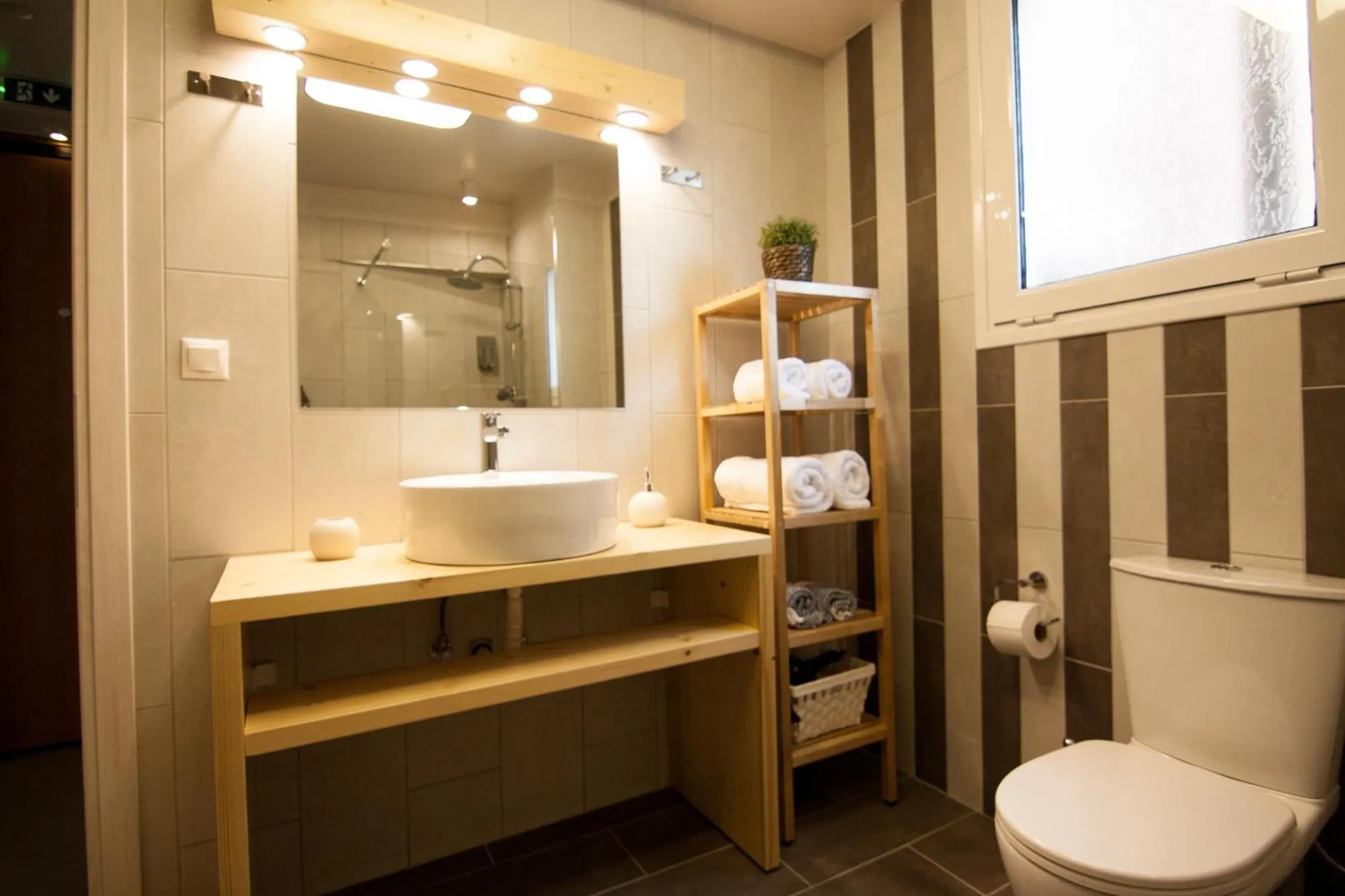 Bathroom in Dynasta Central Suites