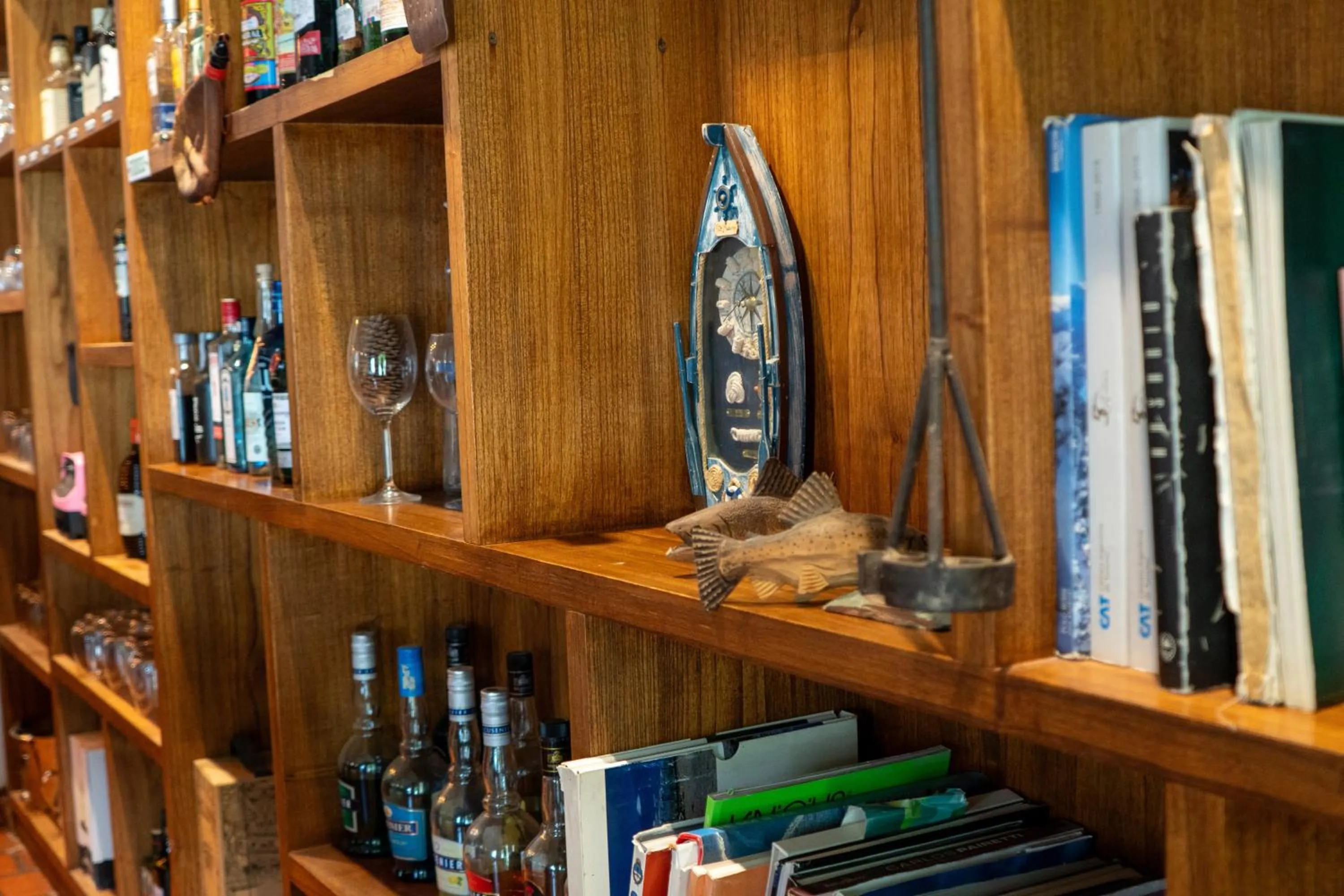 Lounge or bar in La Posada De Madryn