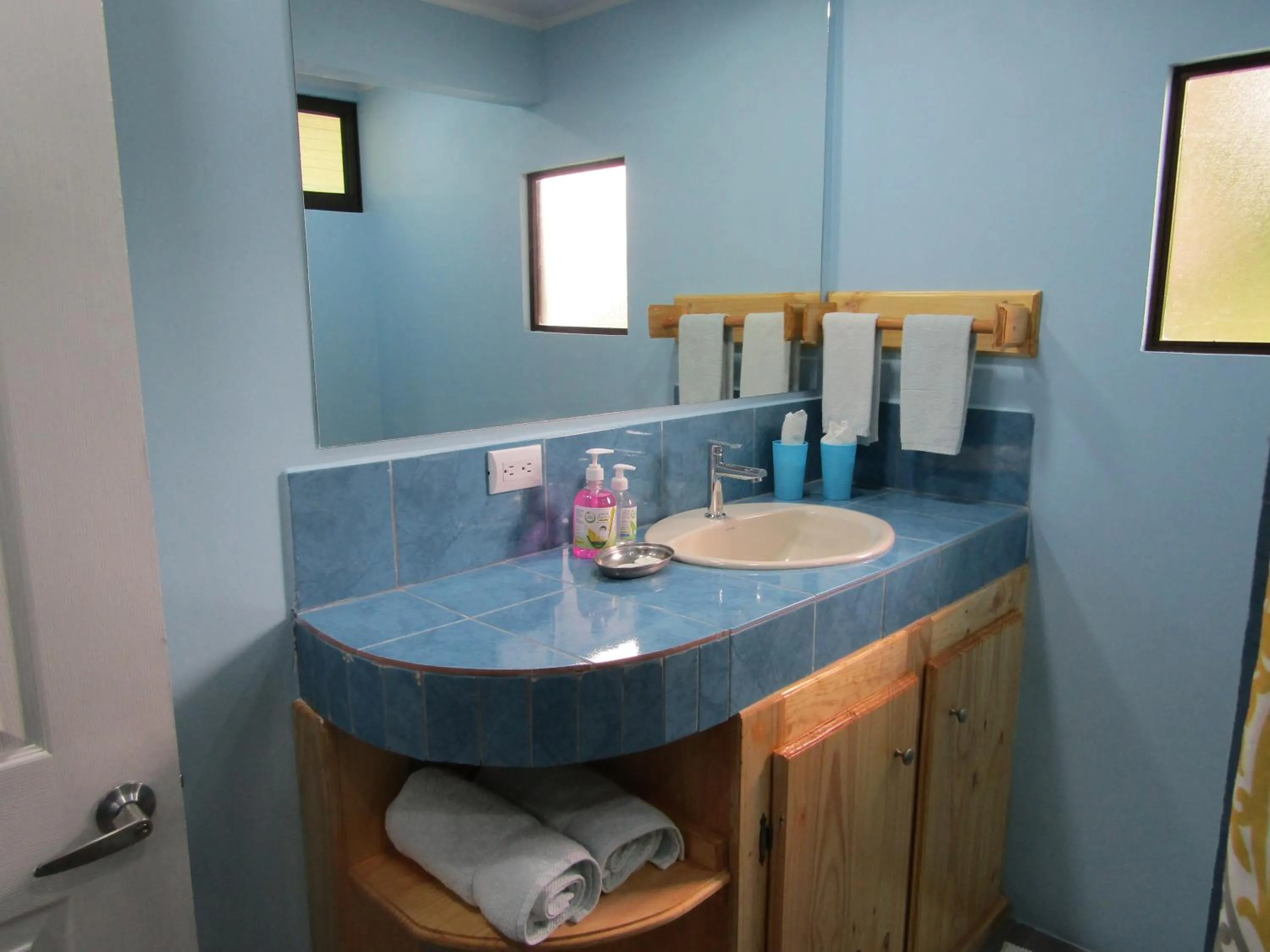Bathroom in Peace of Paradise Breakfast Included Free Manuel Antonio Park Tour