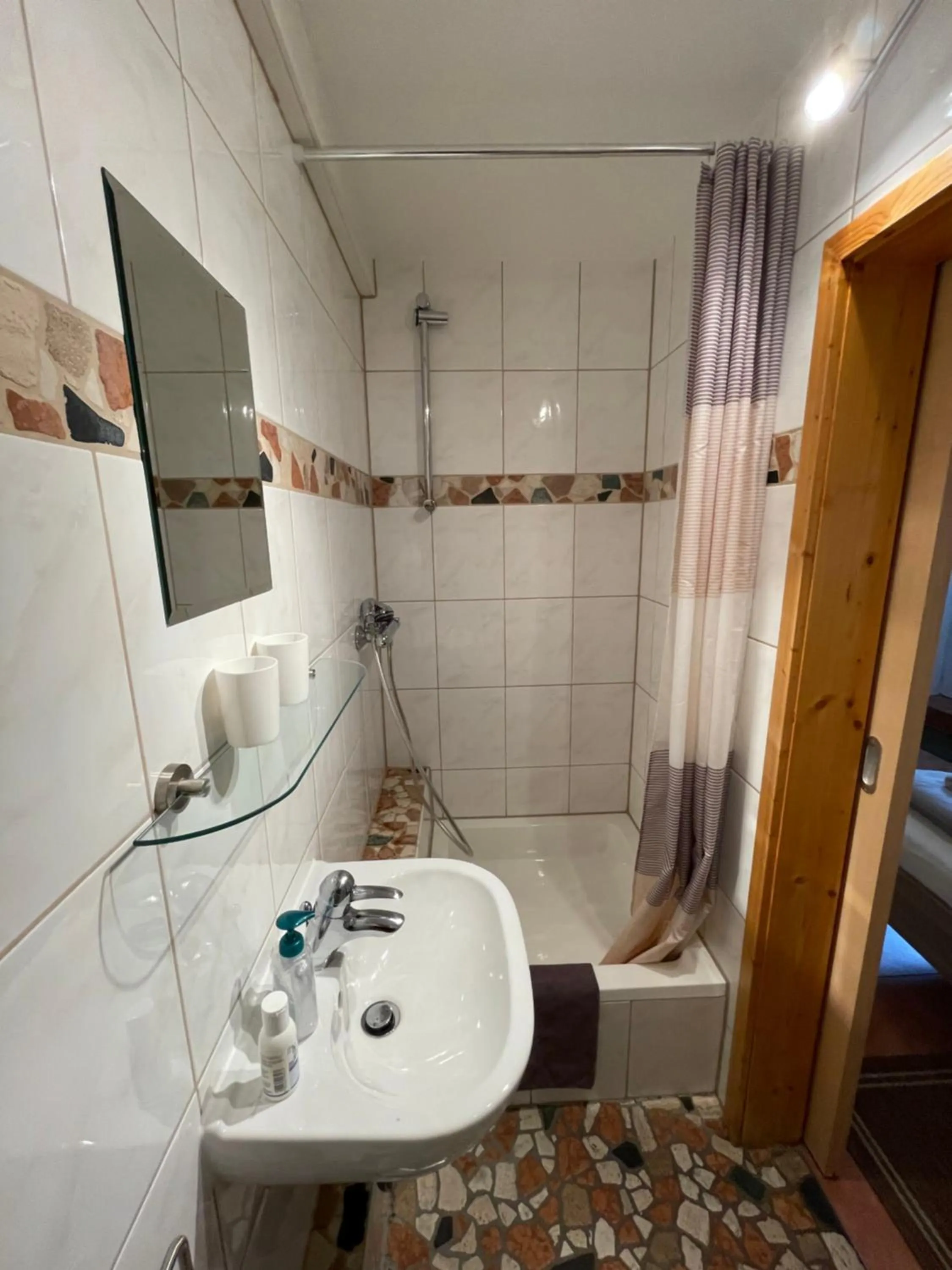 Bathroom in Gästehaus Stefan Koch