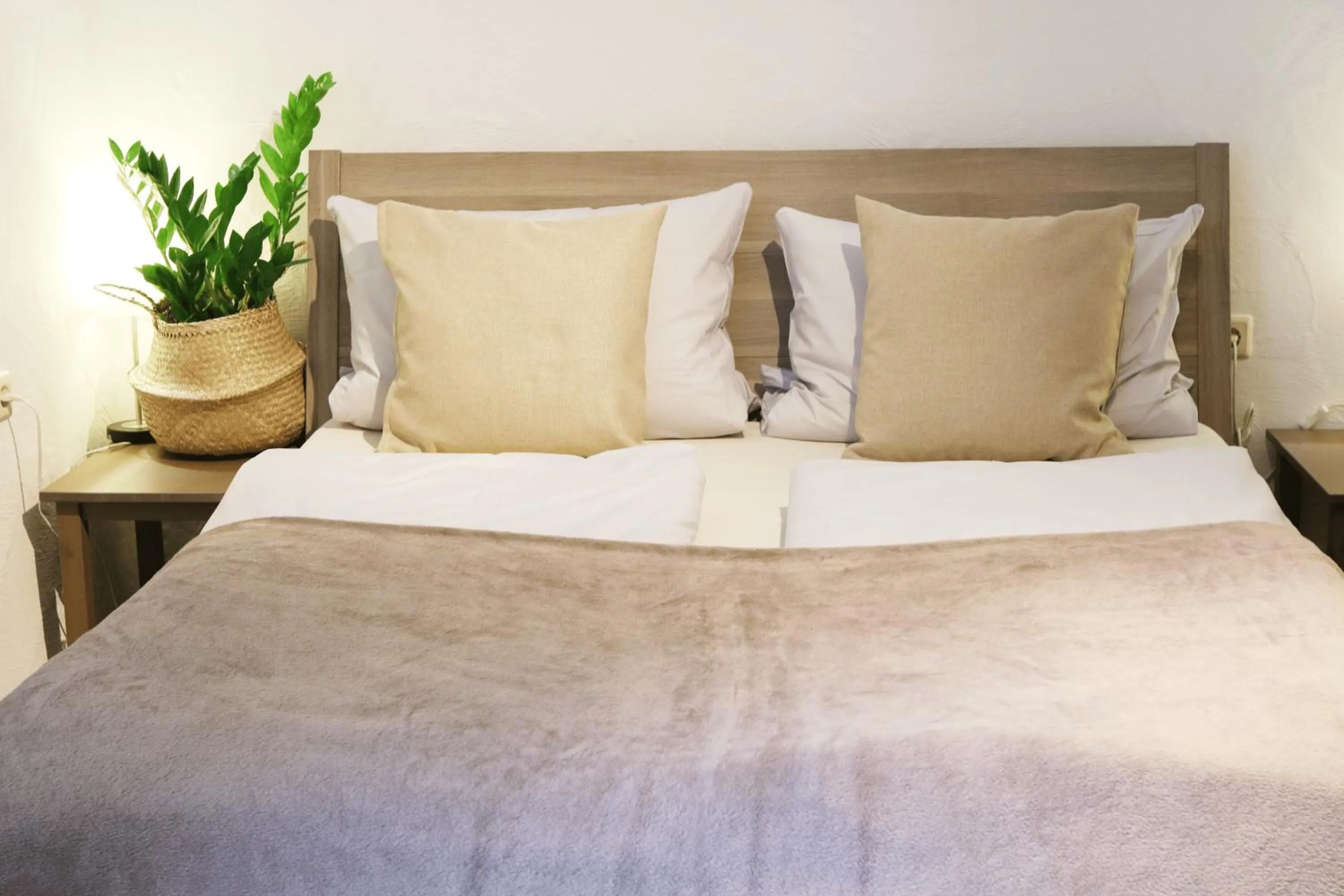 Bed in Gästehaus Stefan Koch