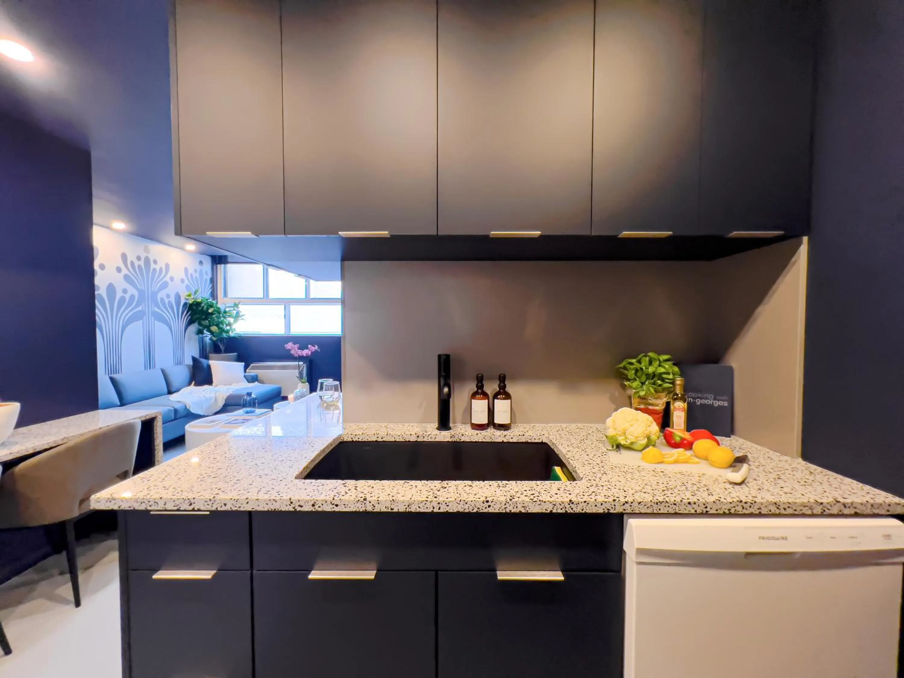 kitchen in Pierce Boutique Apartments by Simplissimmo