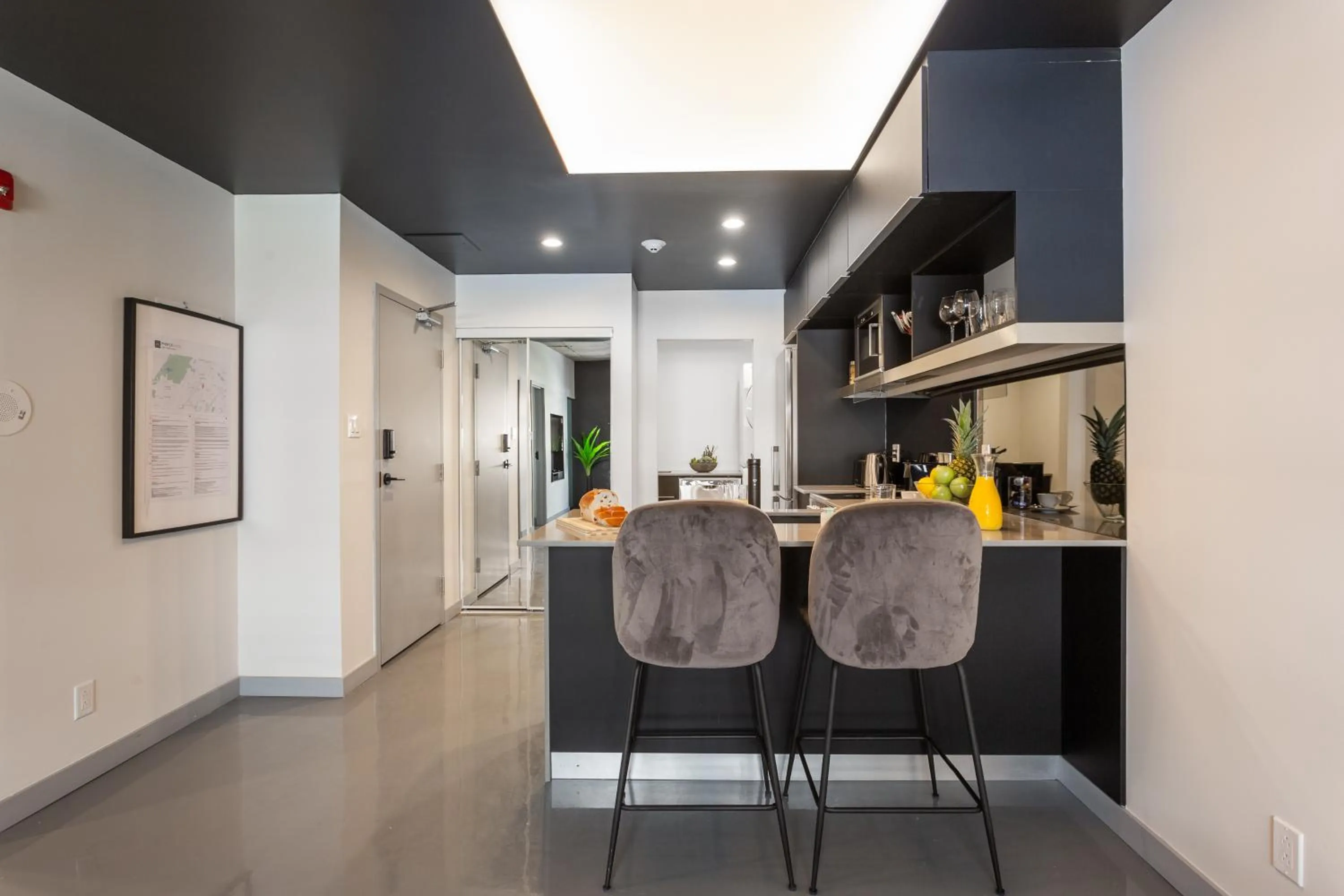 Kitchen or kitchenette in Pierce Boutique Apartments by Simplissimmo