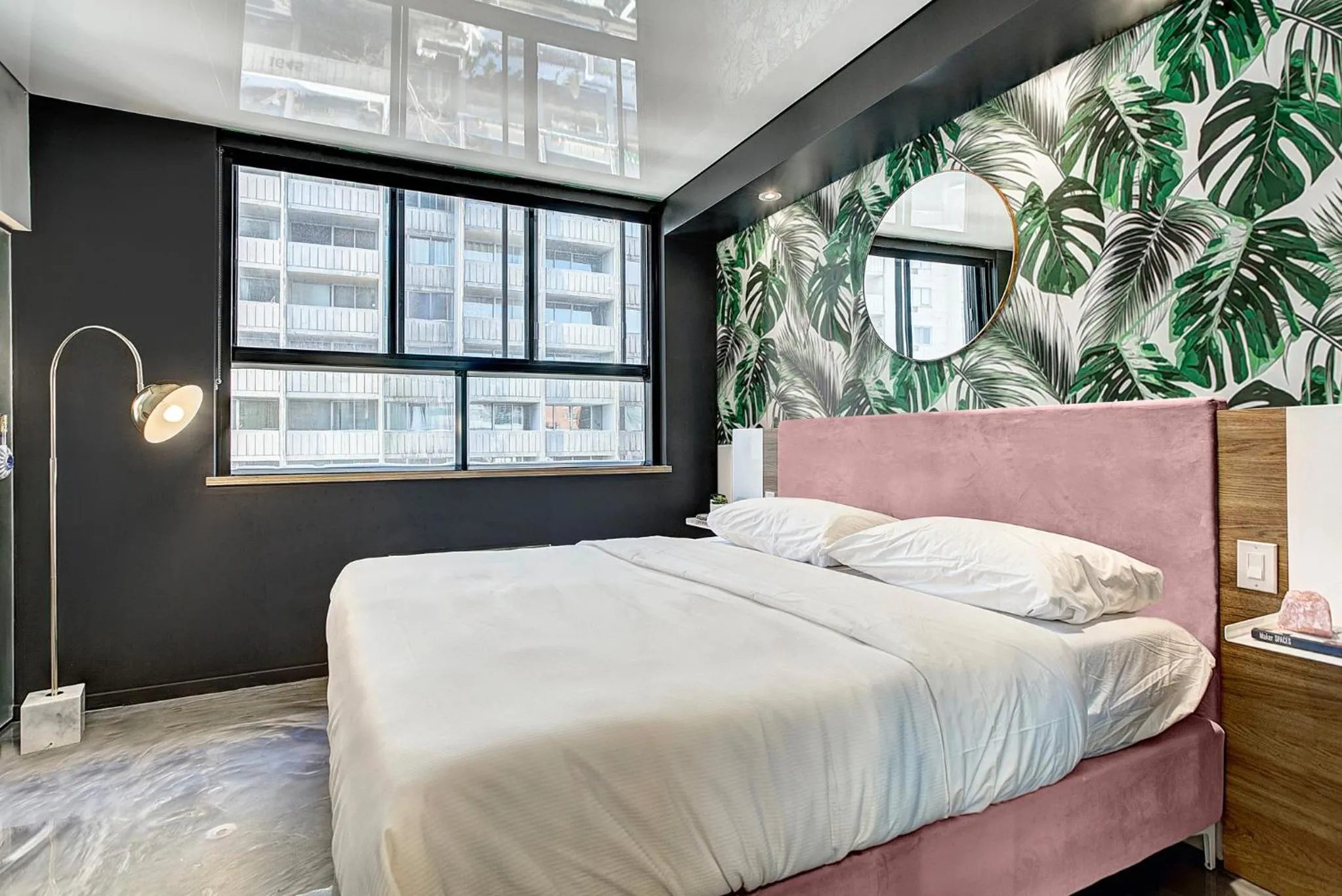 Bed in Pierce Boutique Apartments by Simplissimmo