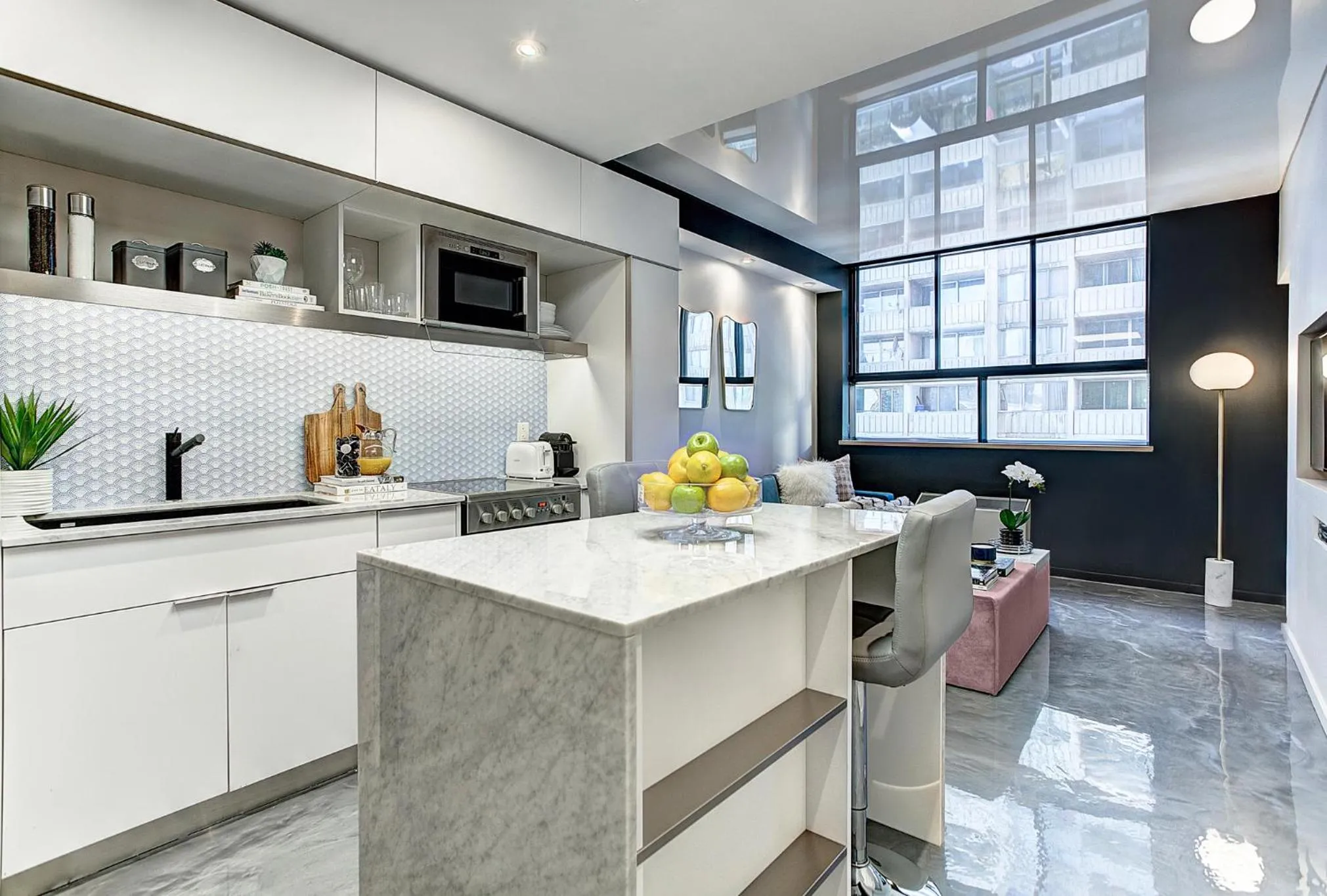 Kitchen or kitchenette in Pierce Boutique Apartments by Simplissimmo