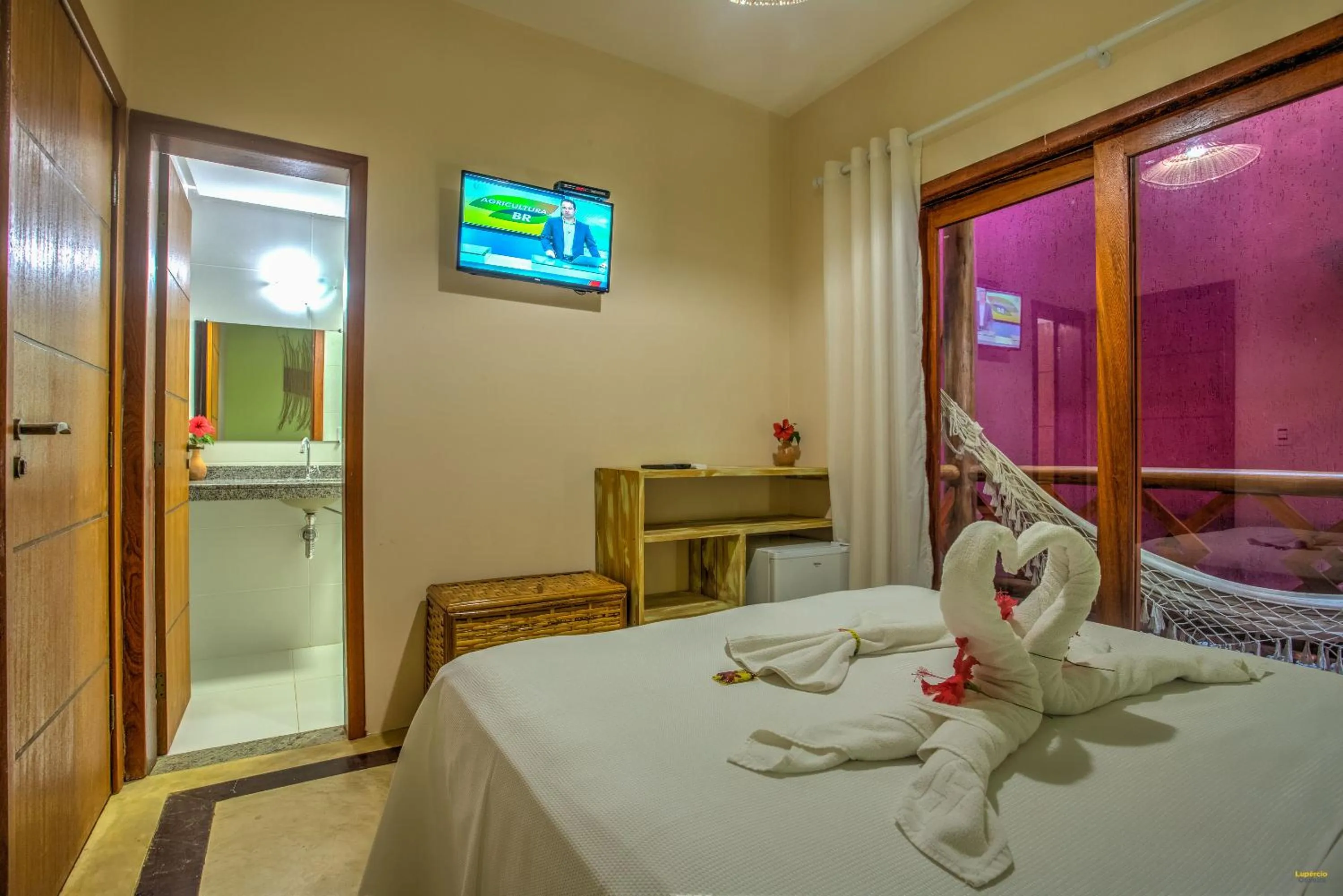 Bedroom, Bed in Raio de Sol Pousada