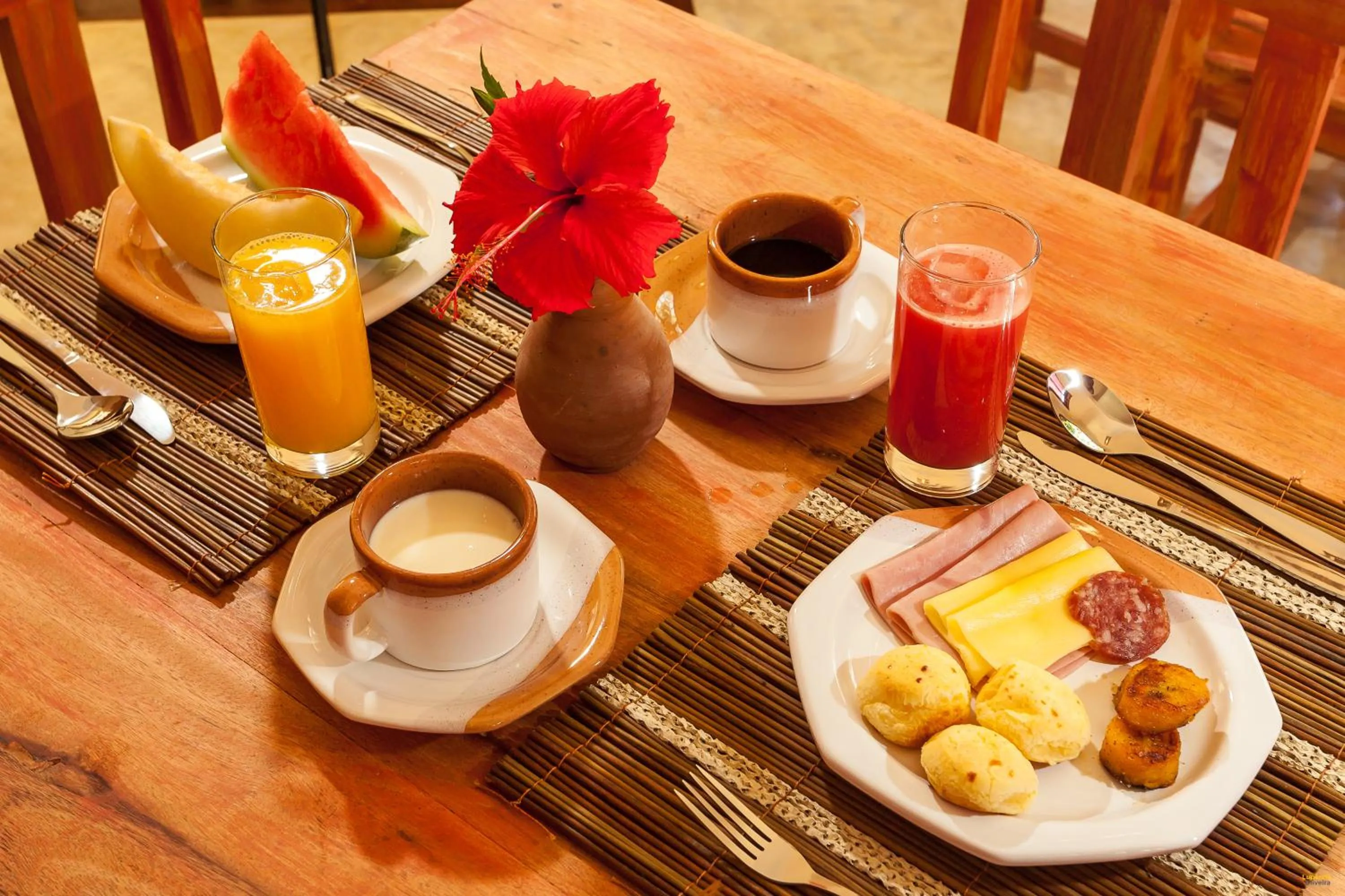 Breakfast in Raio de Sol Pousada