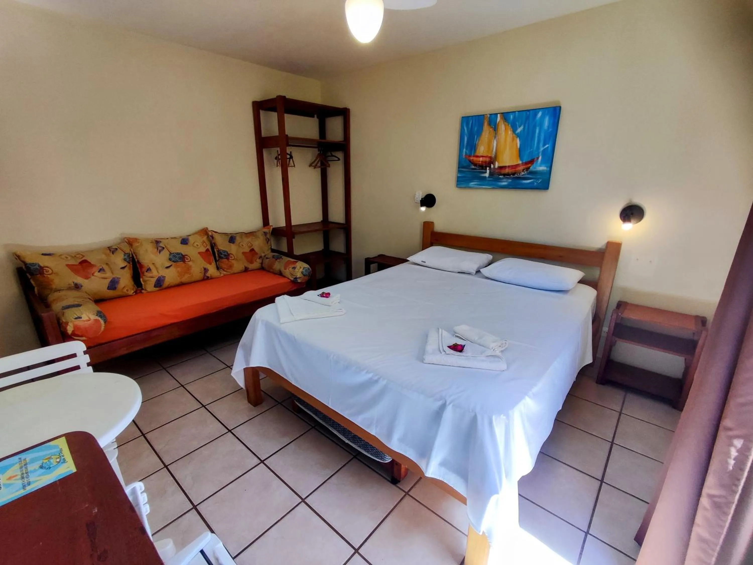 Bed in Pousada Casa na Praia