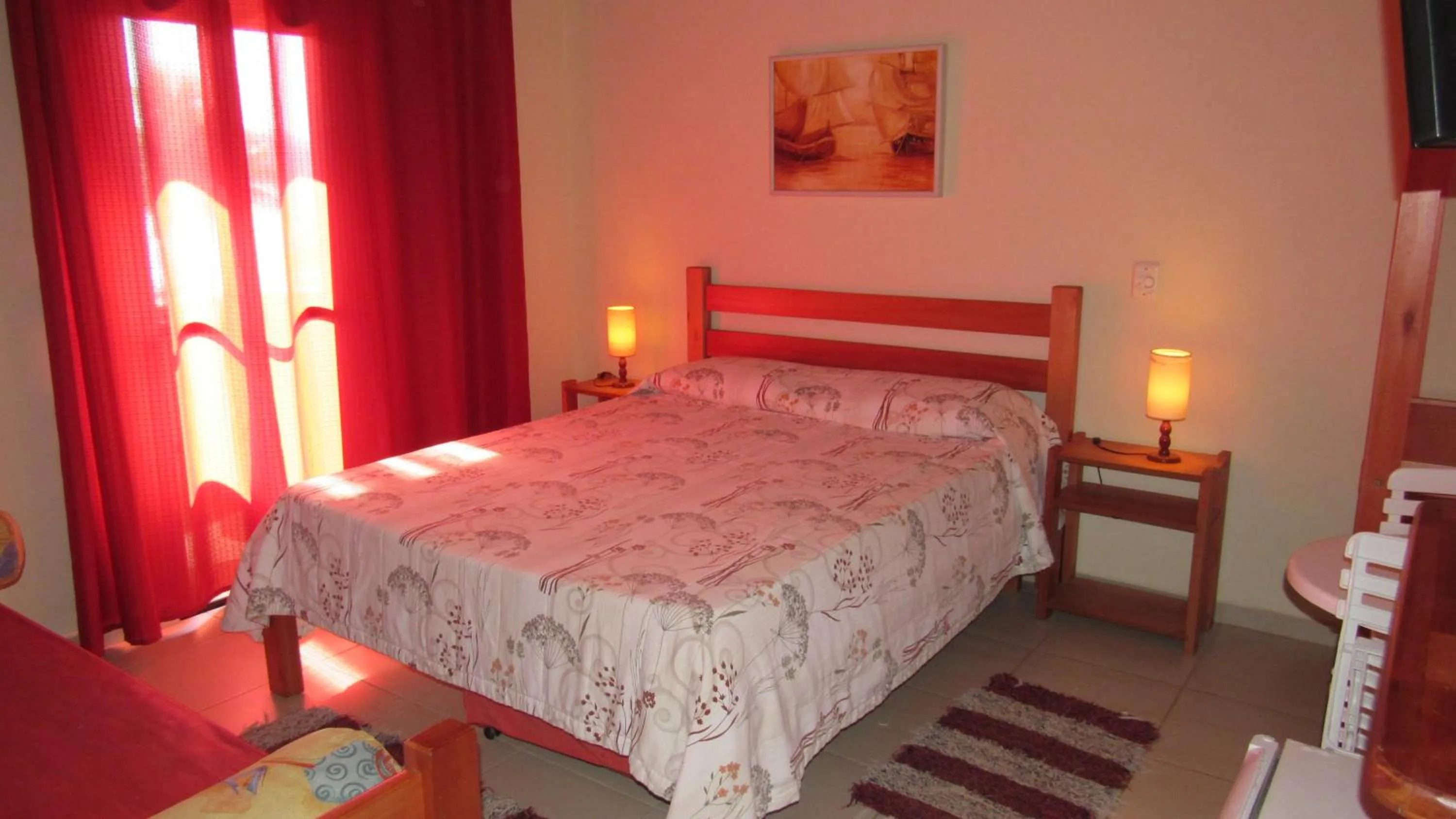 Bedroom, Bed in Pousada Casa na Praia