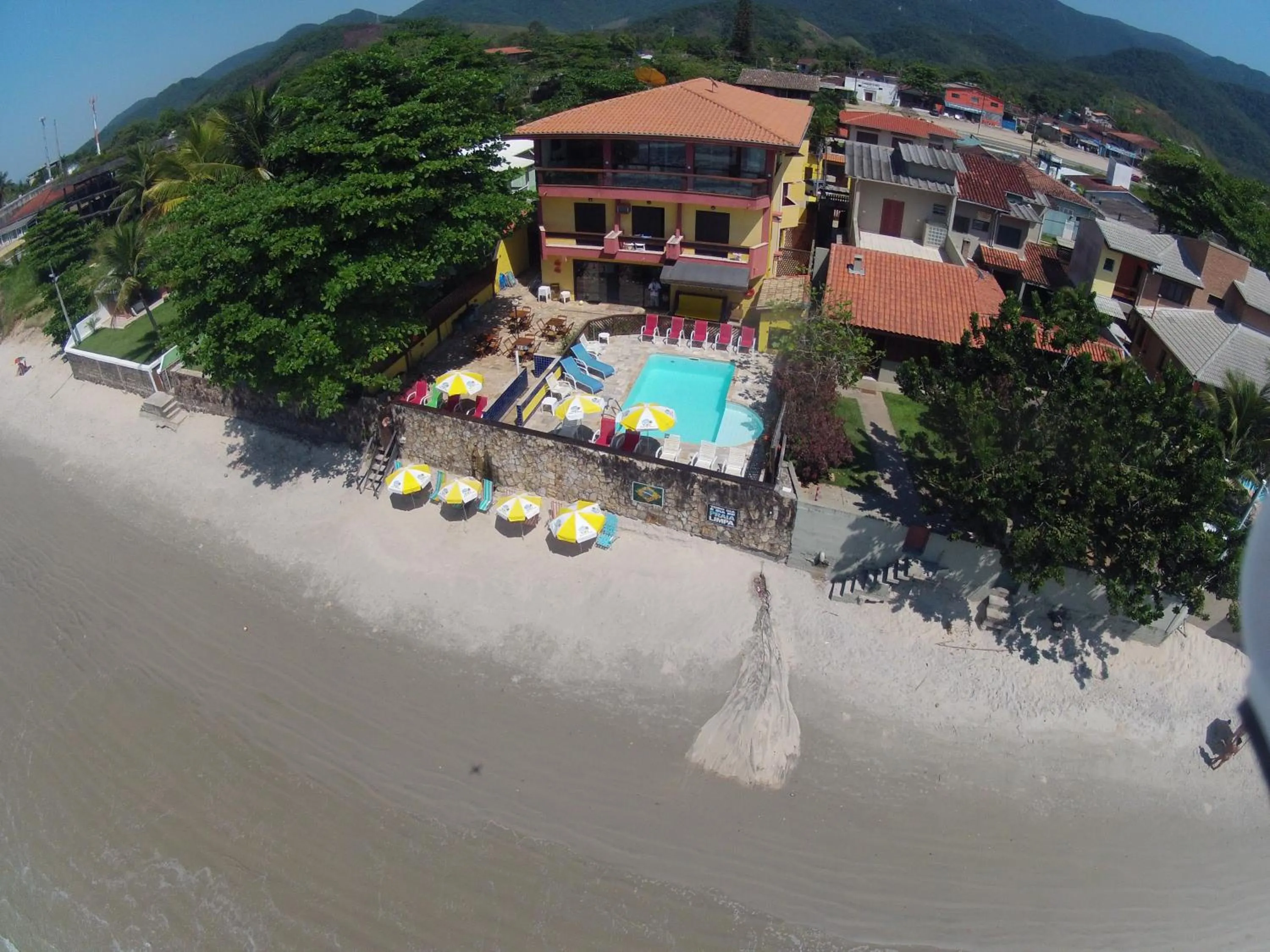 Bird's eye view in Pousada Casa na Praia