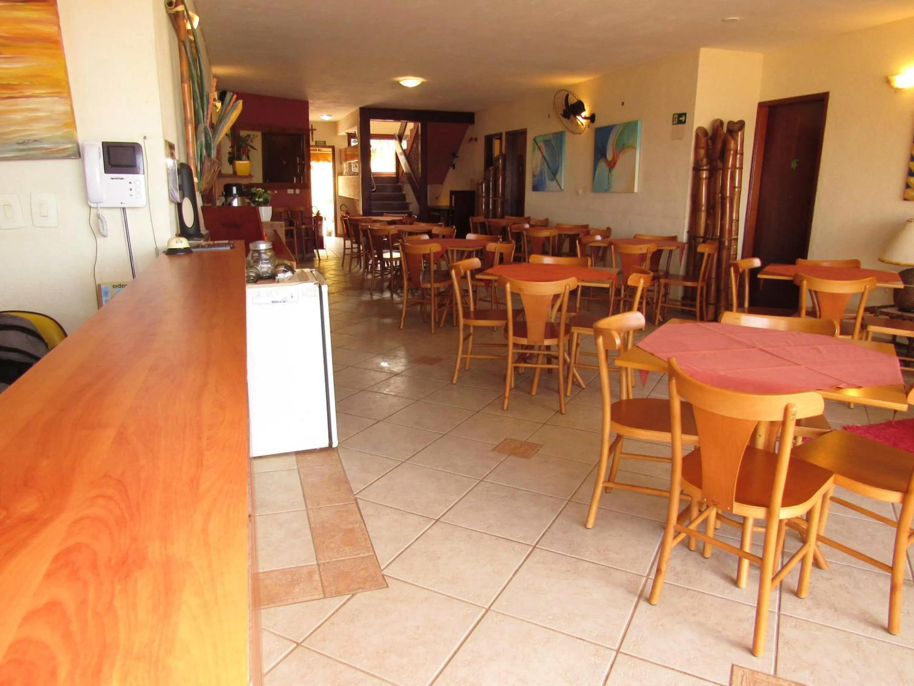 Lobby or reception in Pousada Casa na Praia