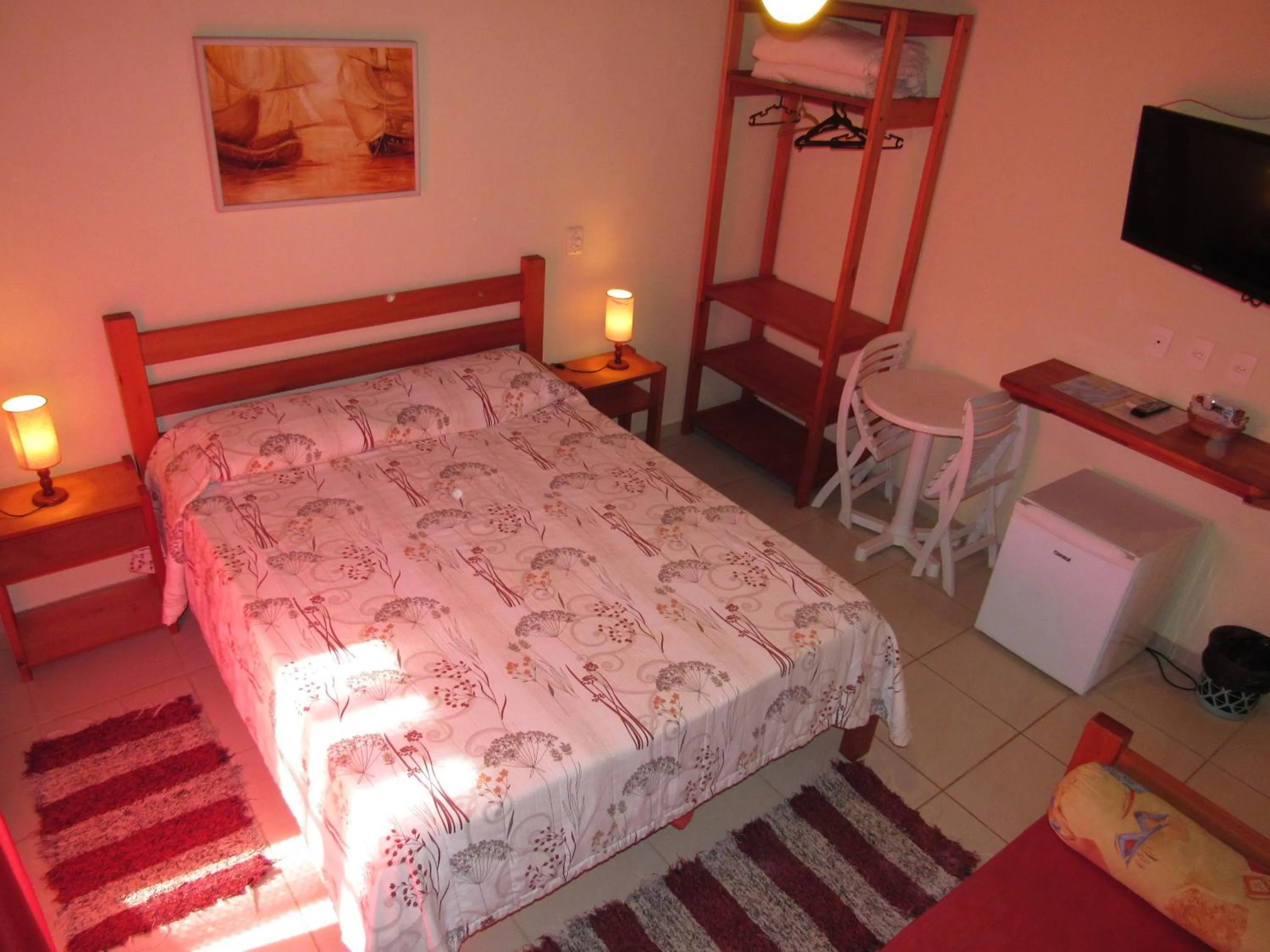 Bedroom, Bed in Pousada Casa na Praia