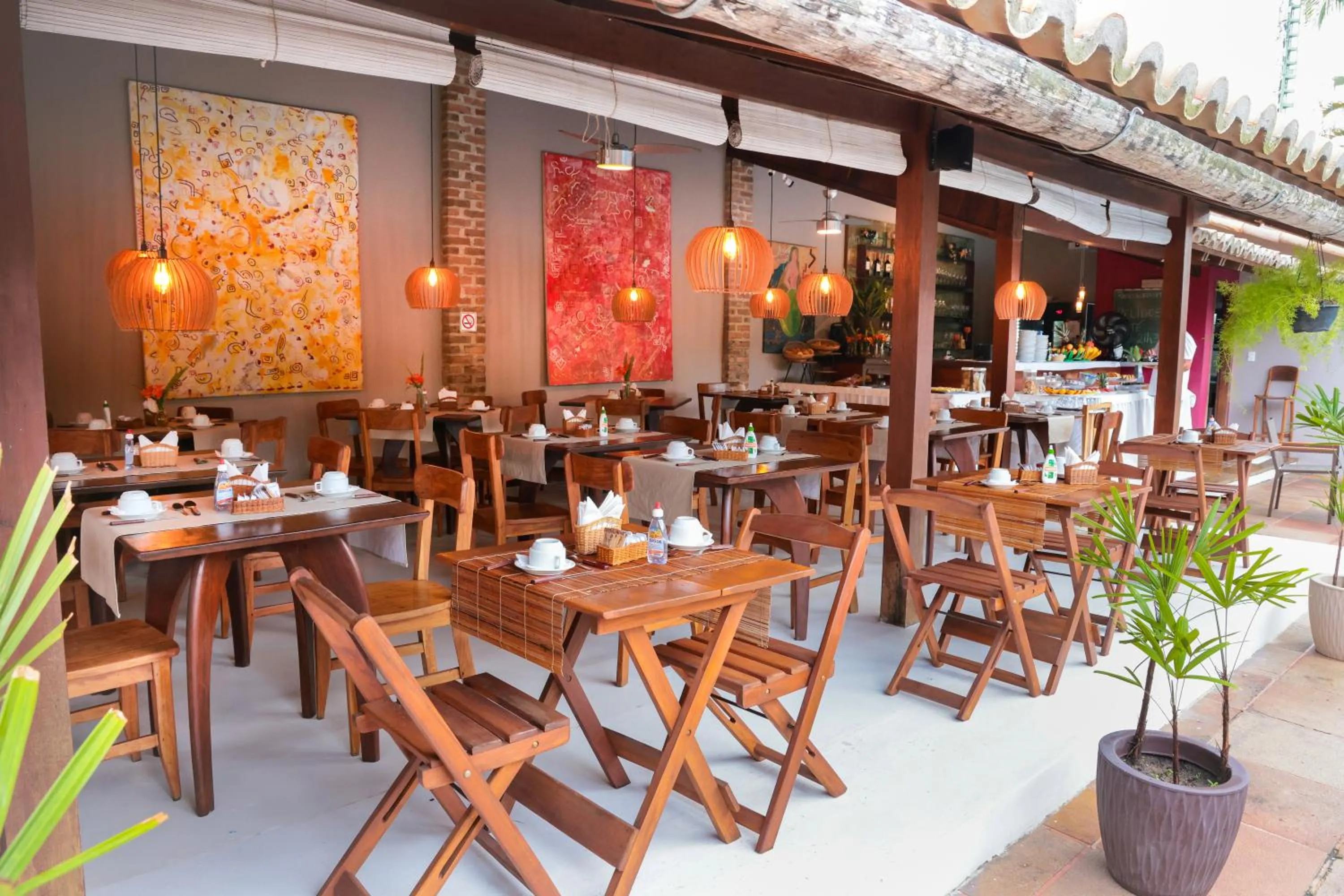 Breakfast in Hotel Pousada Coqueiros