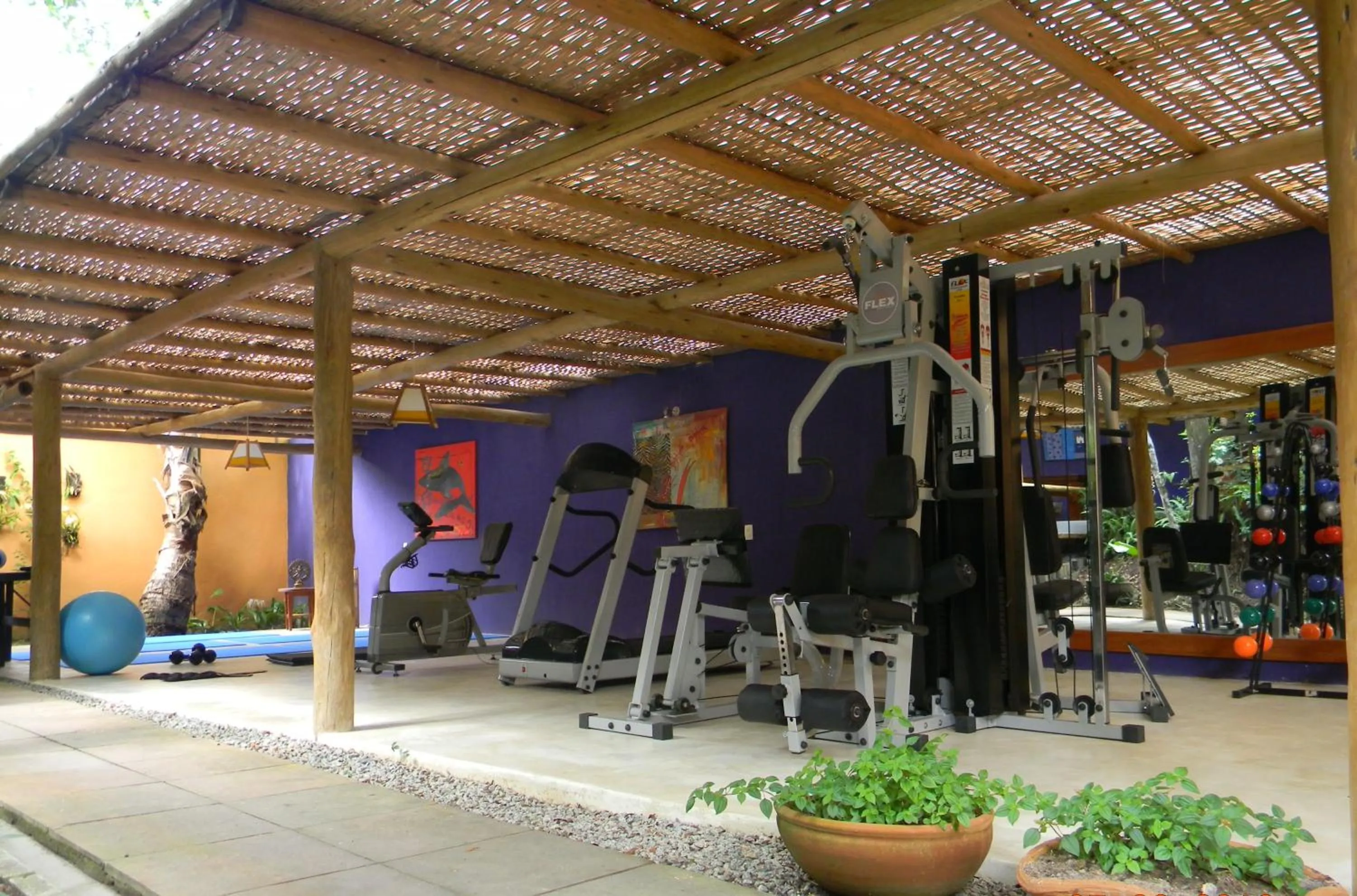 Fitness centre/facilities in Hotel Pousada Coqueiros