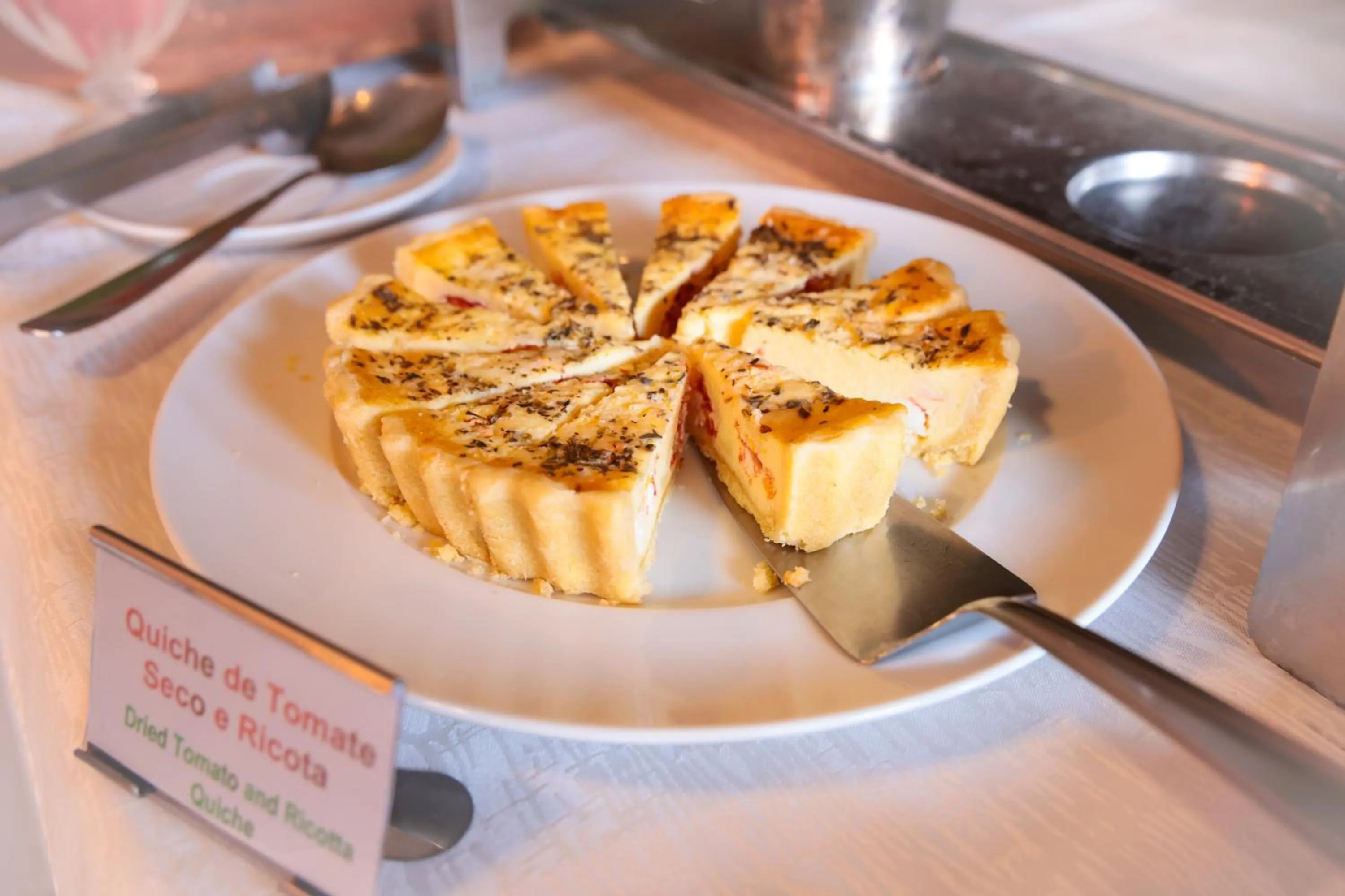 Continental breakfast in Hotel Pousada Coqueiros