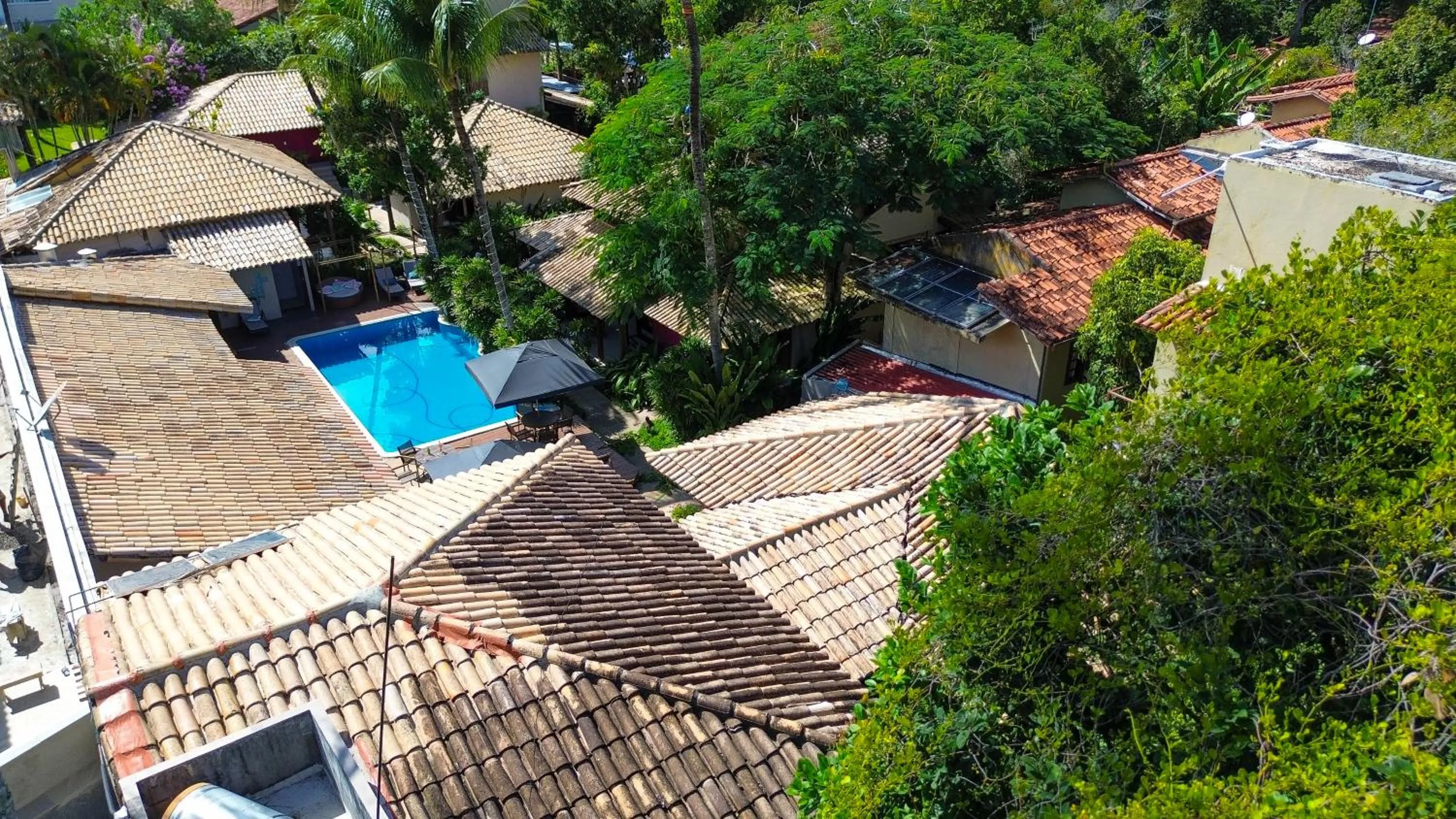 Bird's eye view in Hotel Pousada Coqueiros