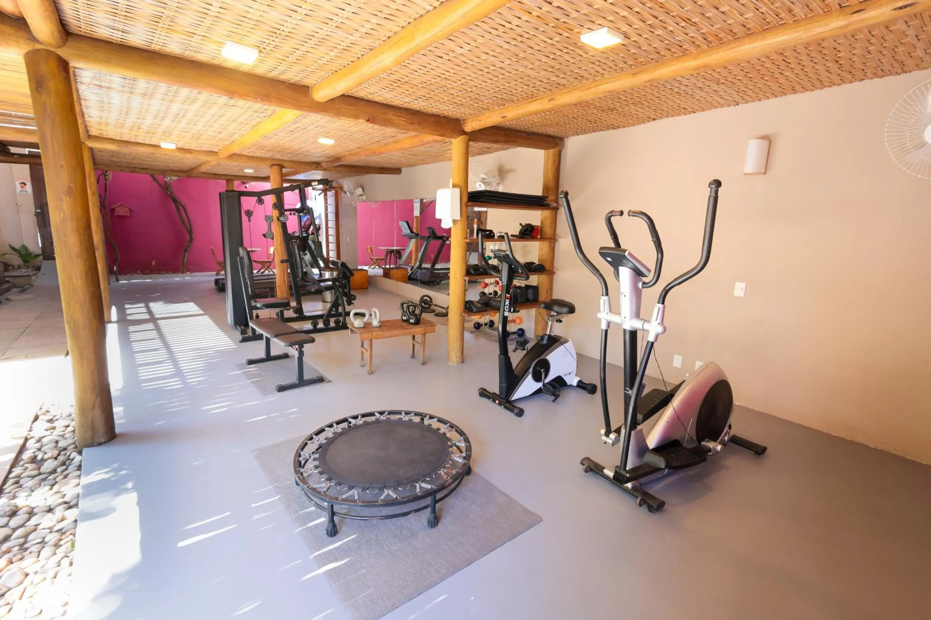 Fitness centre/facilities in Hotel Pousada Coqueiros