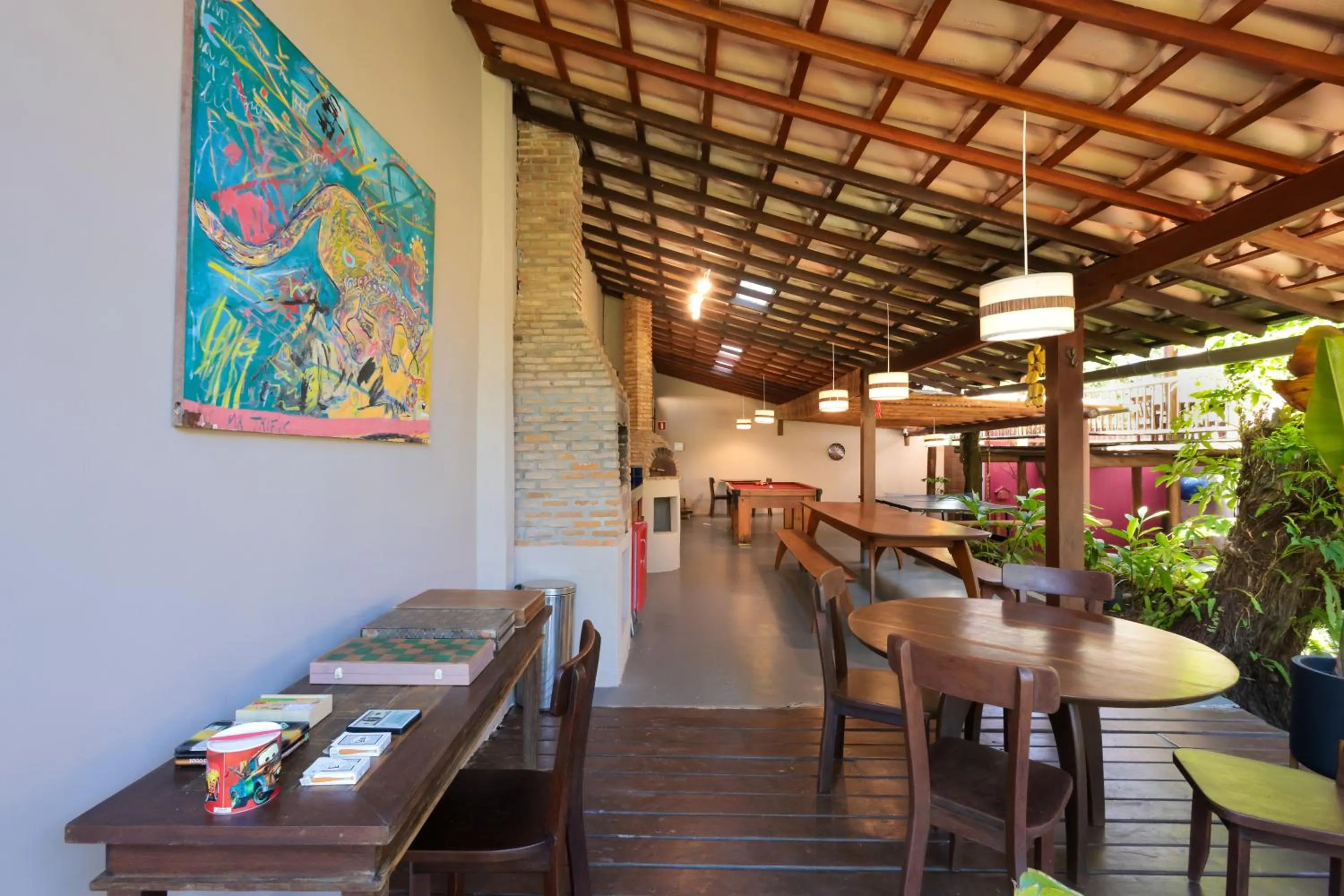 Game Room in Hotel Pousada Coqueiros