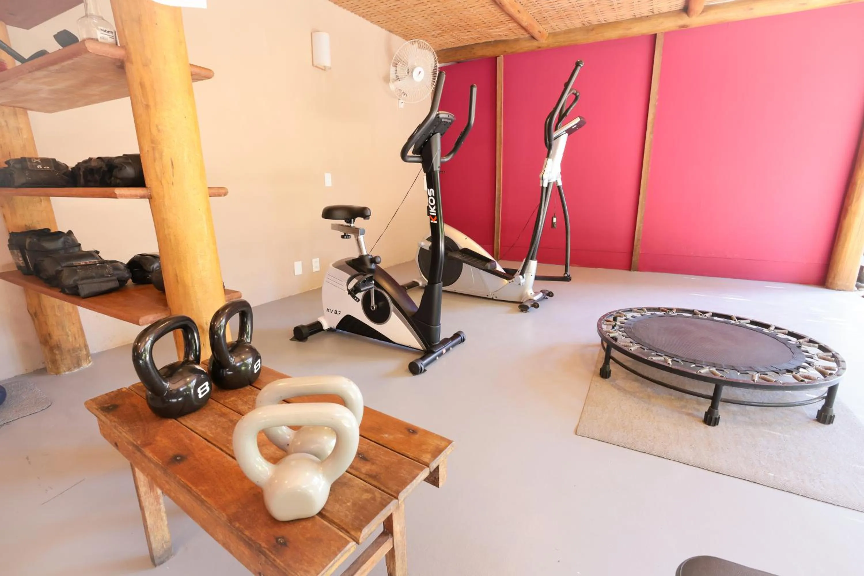 Fitness centre/facilities in Hotel Pousada Coqueiros